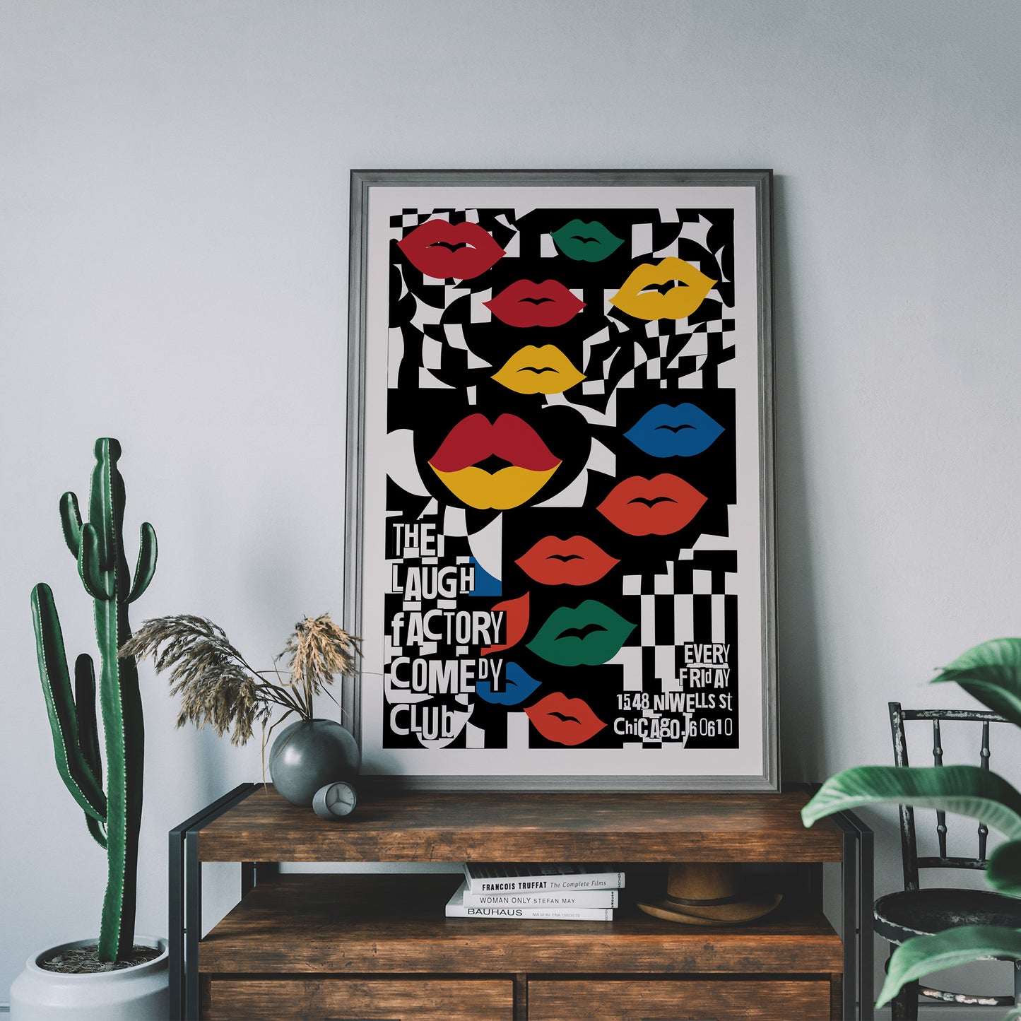 Chicago Comedy Club Pop-Art Poster