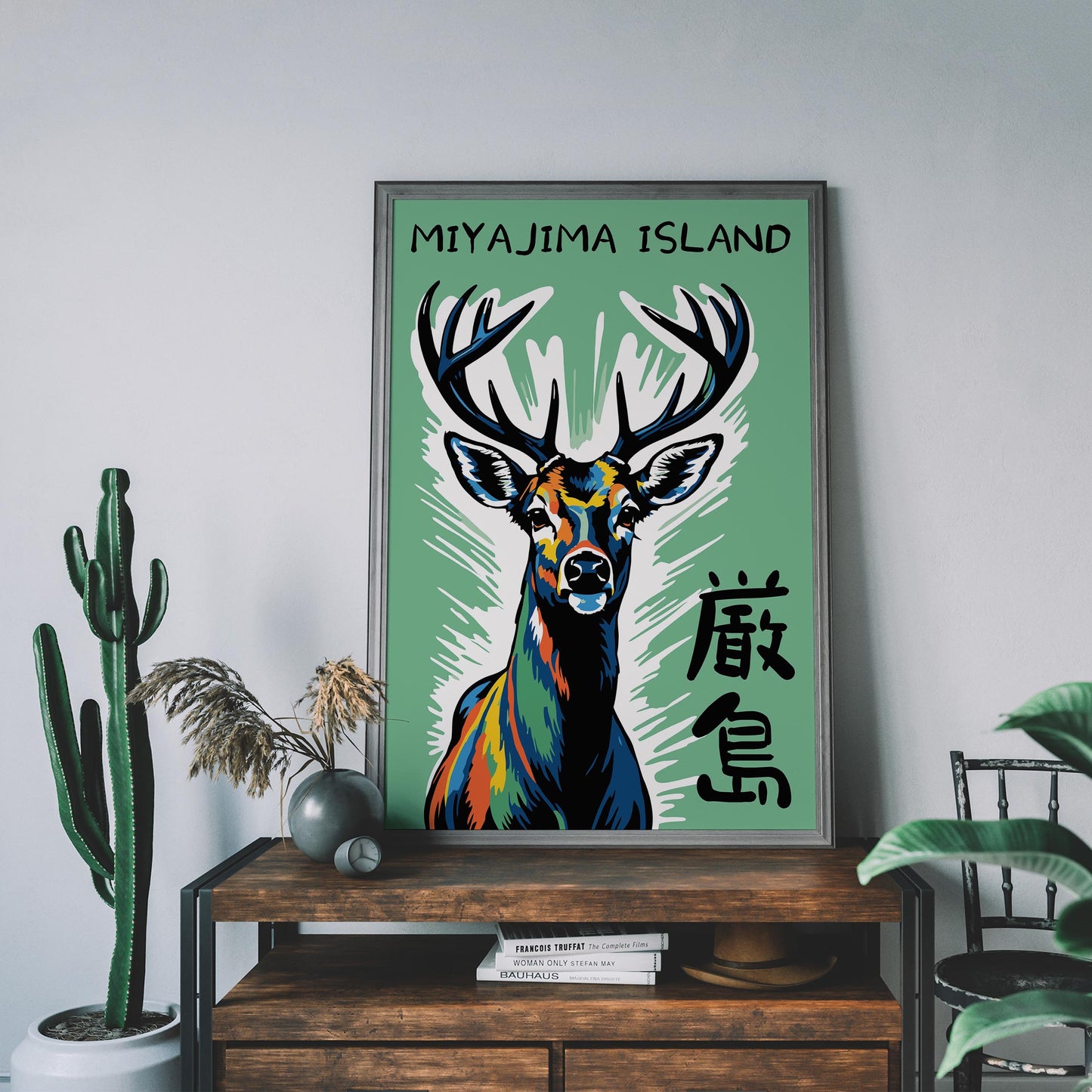 Deer Island Travel Poster