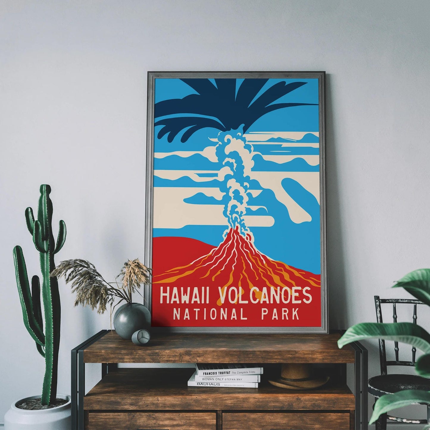 Hawaii Volcanoes Travel Wall Art