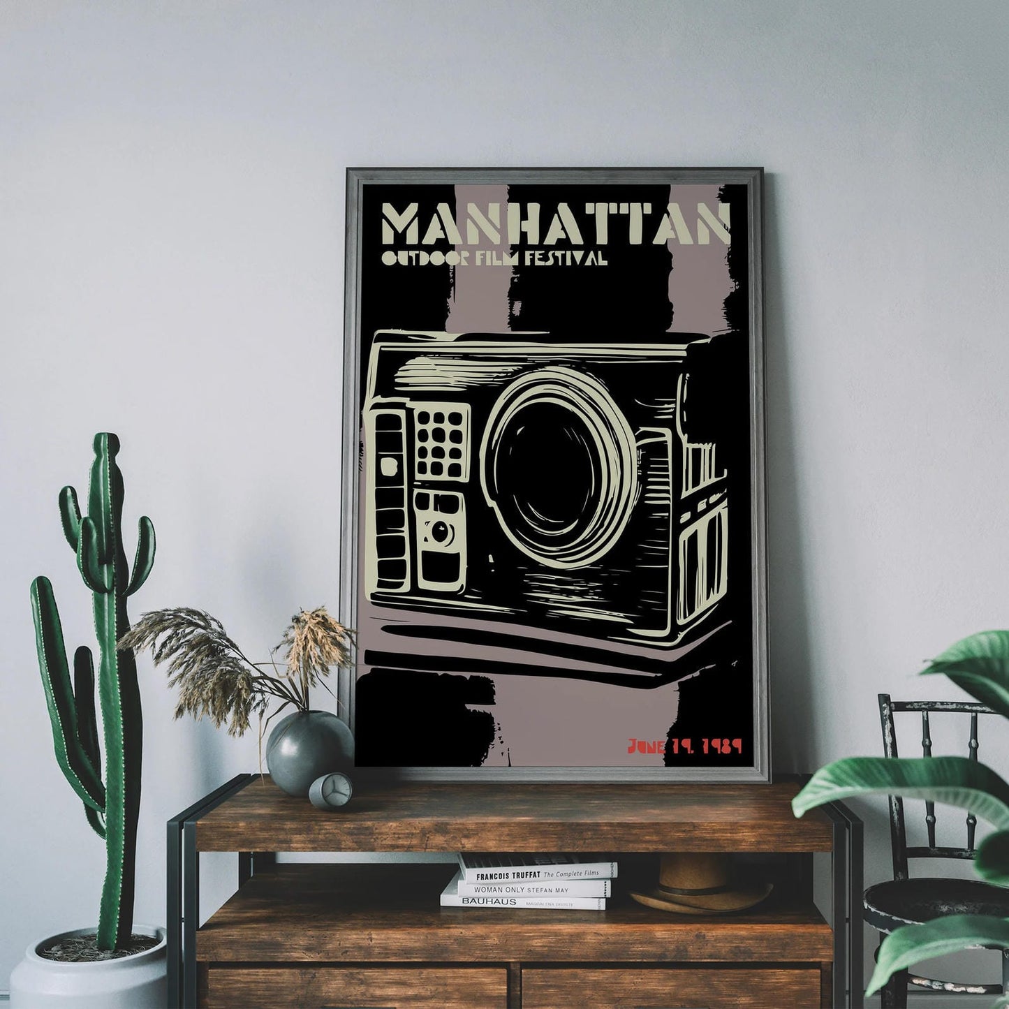 Manhattan Film Festival Vintage Poster