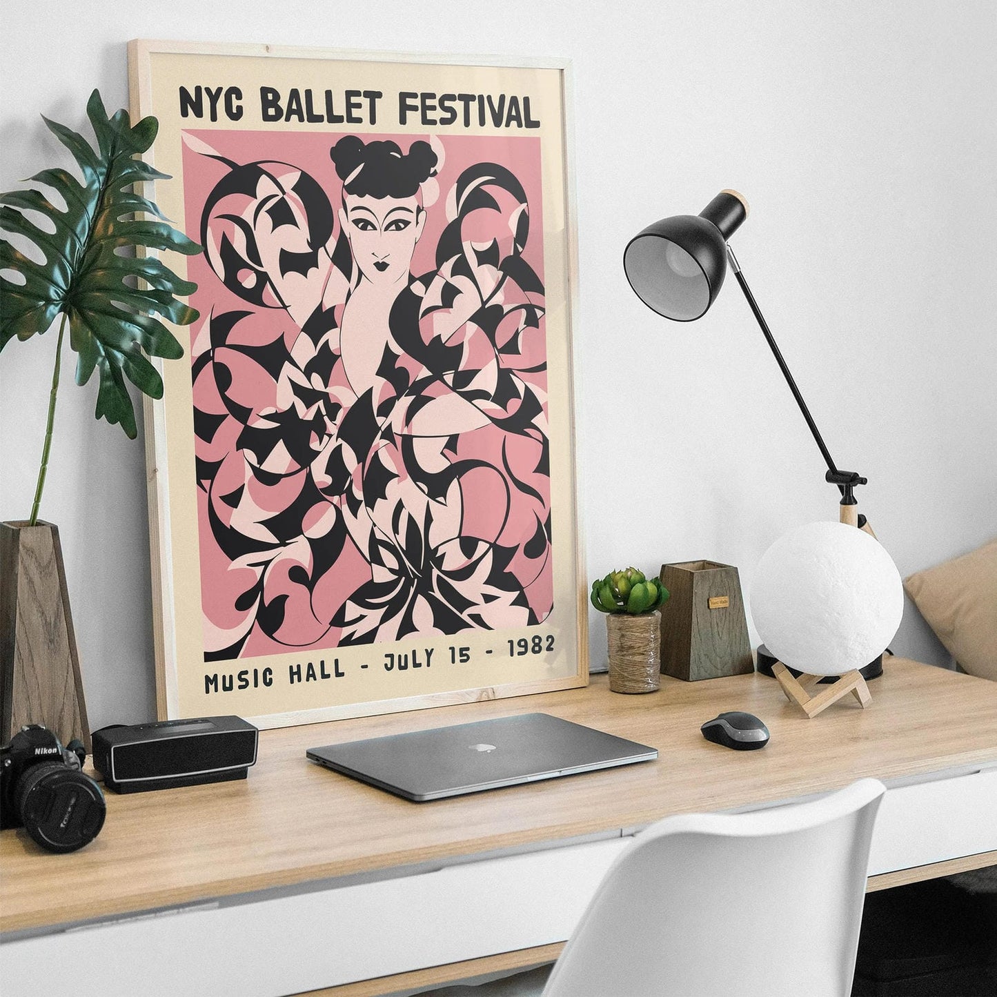 NYC Ballet Festival 1982 Art Print