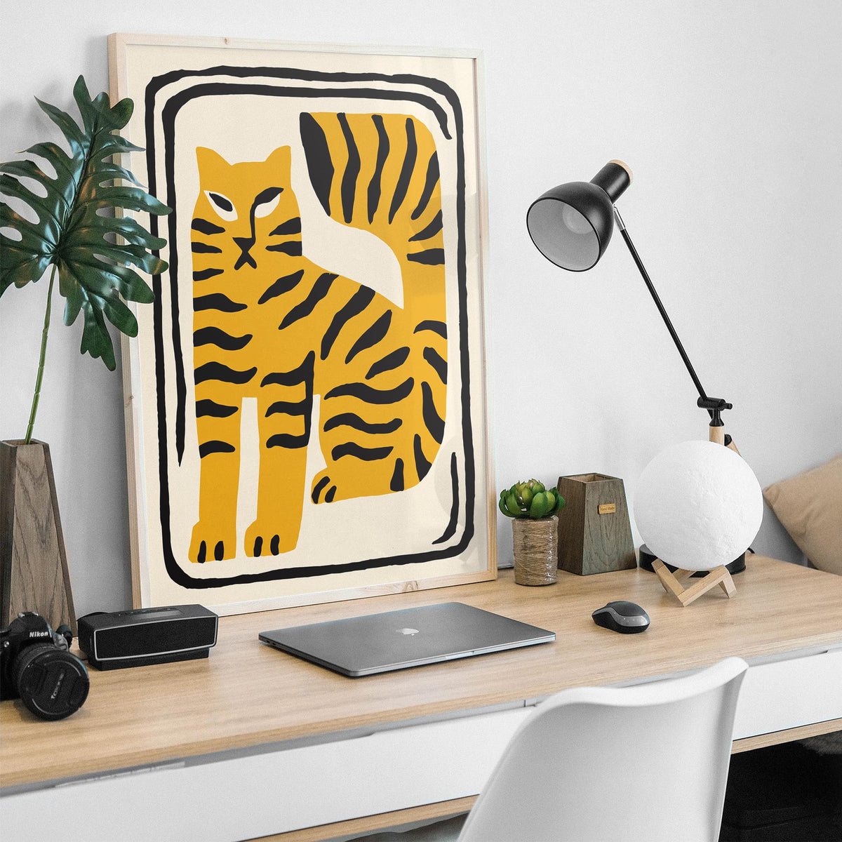 Bold Tiger Wall Art