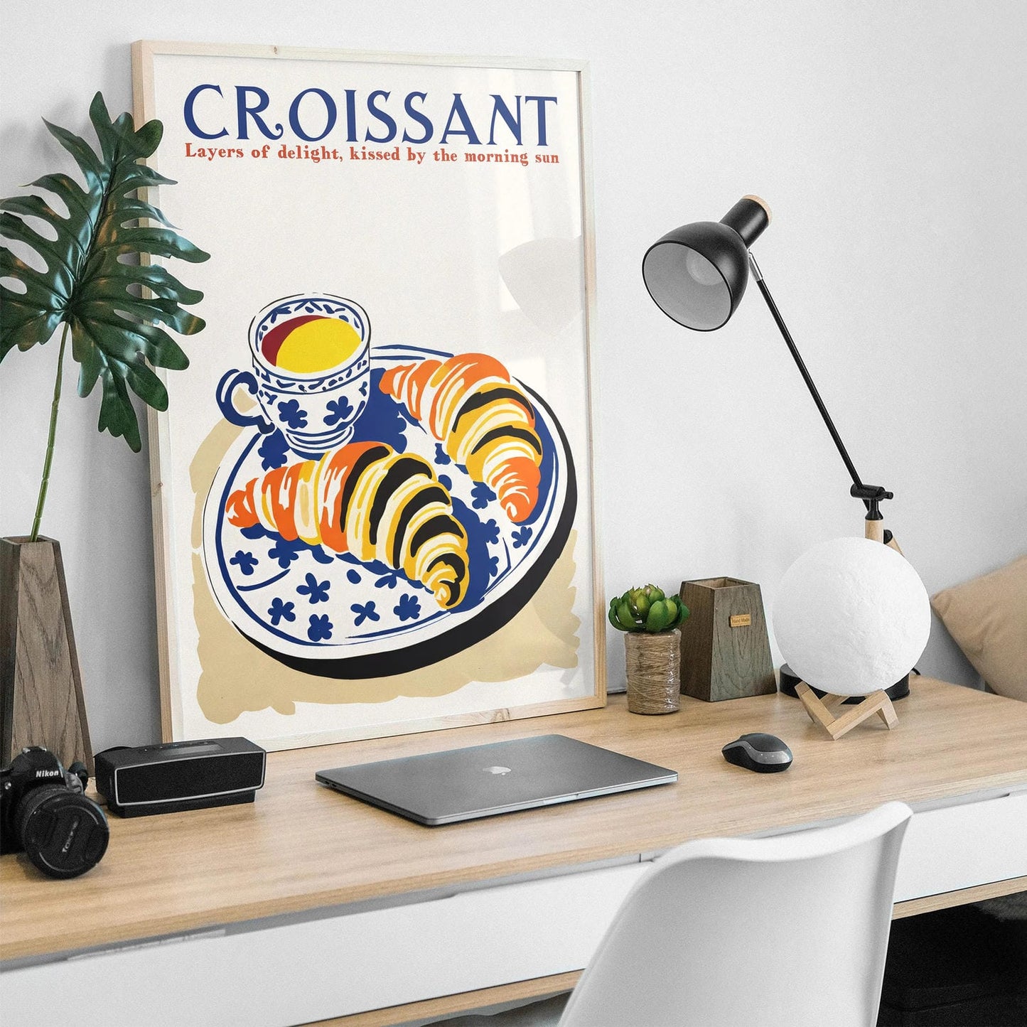 French Croissants Art Print