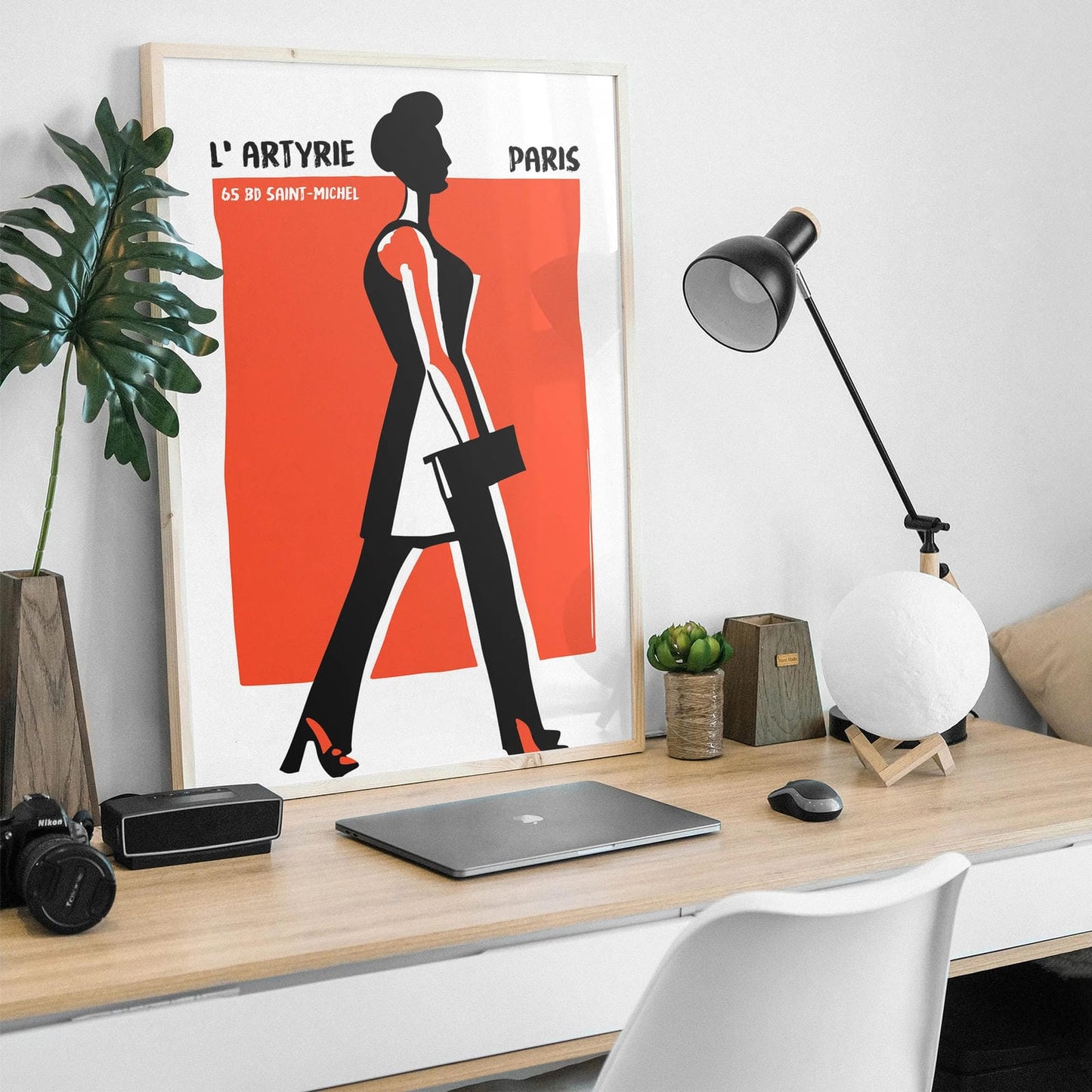 Parisian Fashion Wall Art Poster