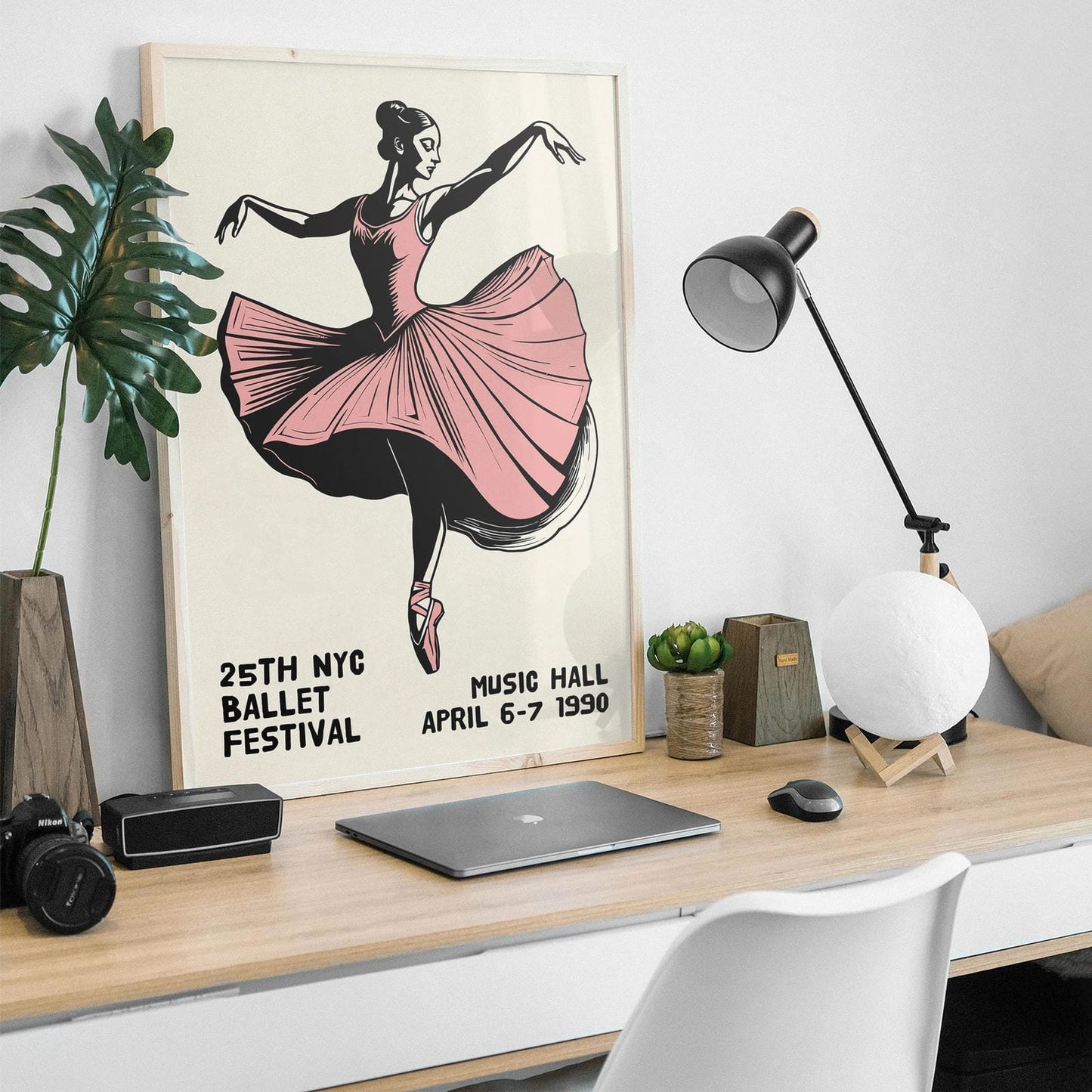 NYC Ballet Festival 1990 Poster Print