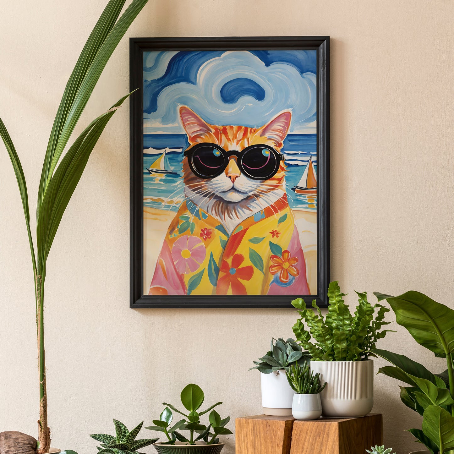 Cat's Holiday Summer Poster