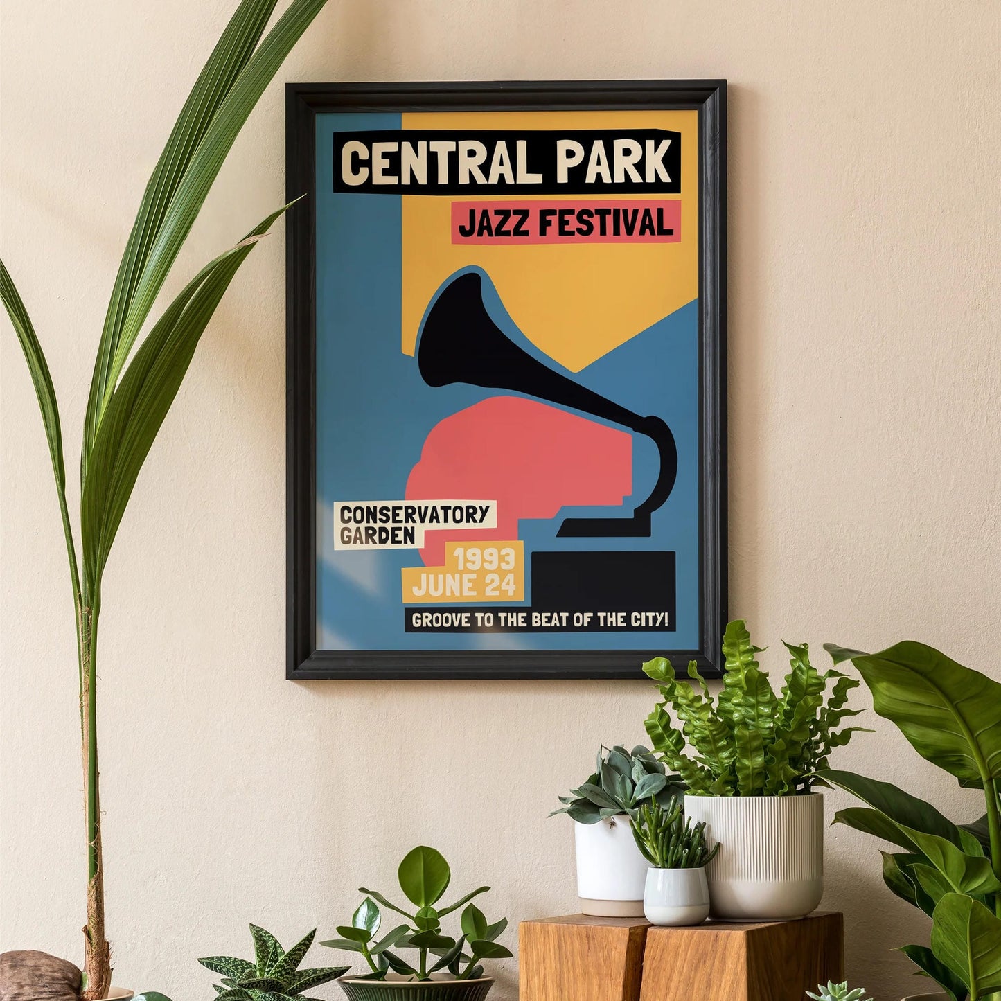 Central Park Jazz Festival Poster