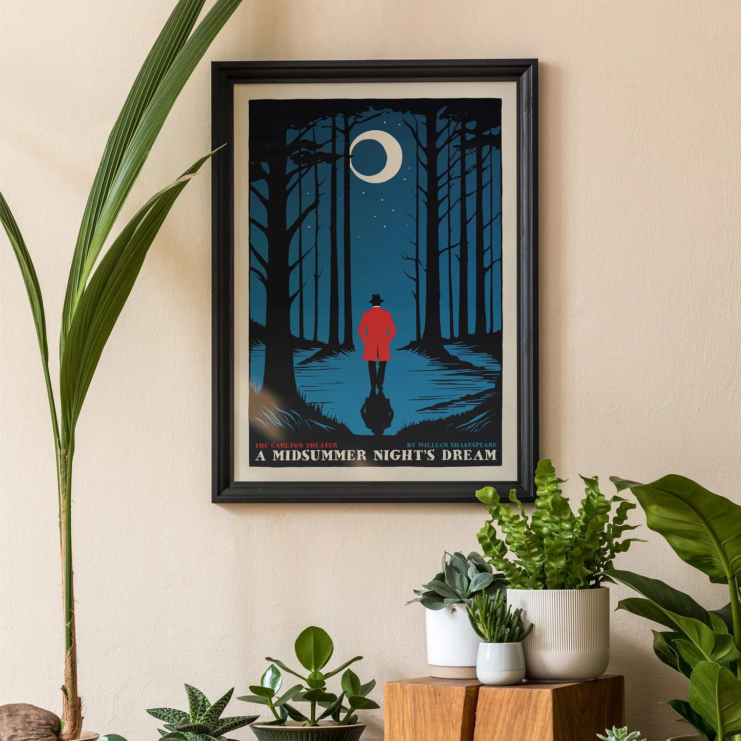 Midsummer Night Forest Theatre Poster