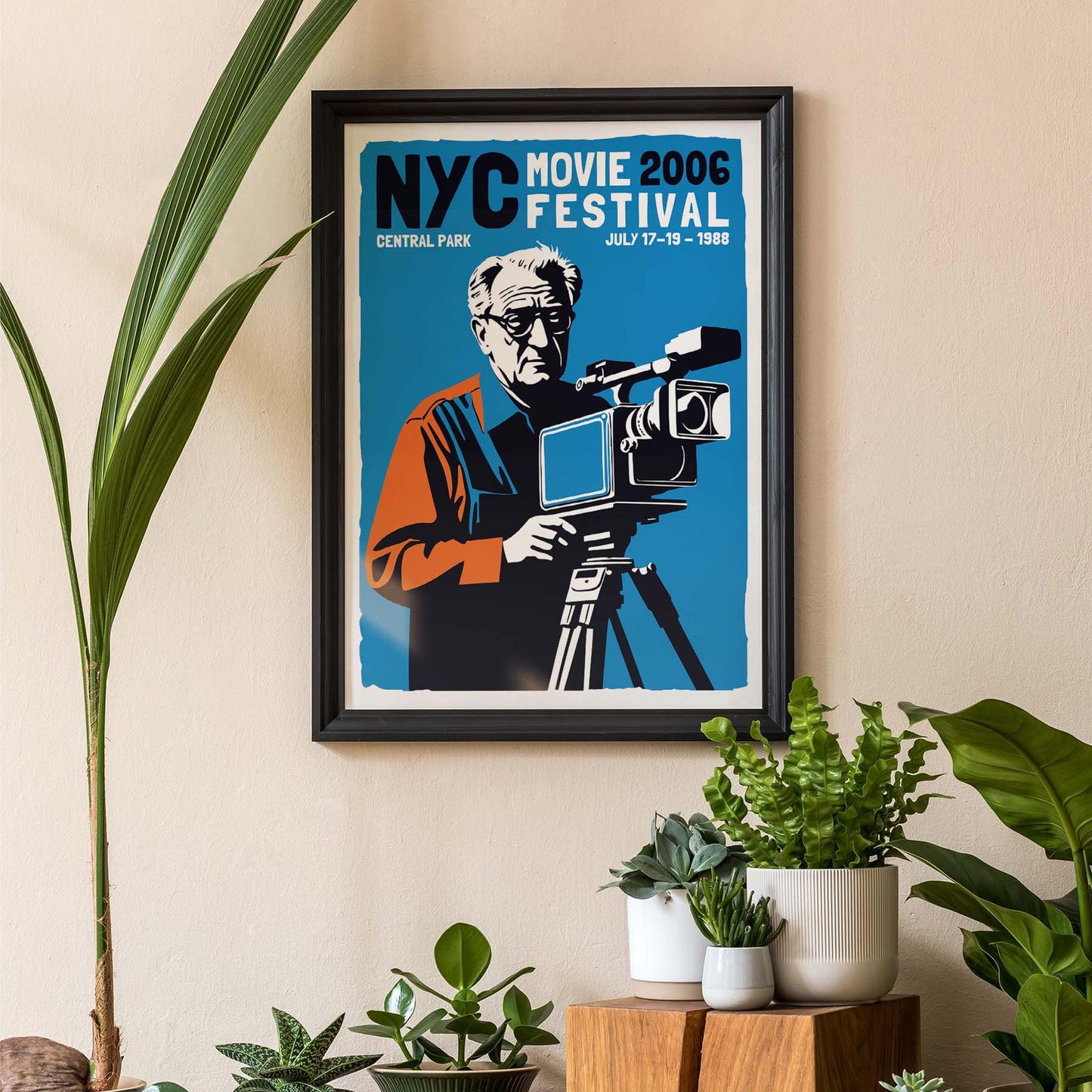 NYC Movie Festival 1988 Poster Print
