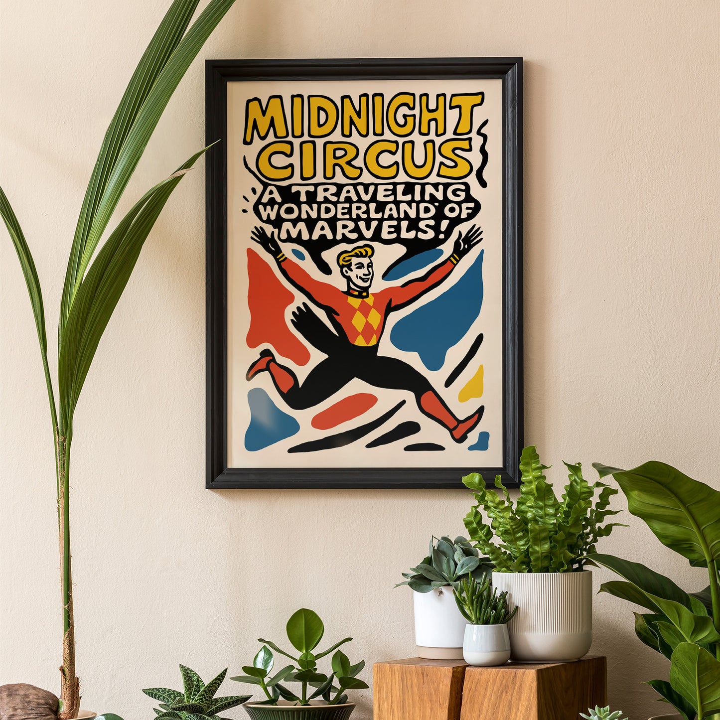 Midnight Circus Traveling Wonderland Poster