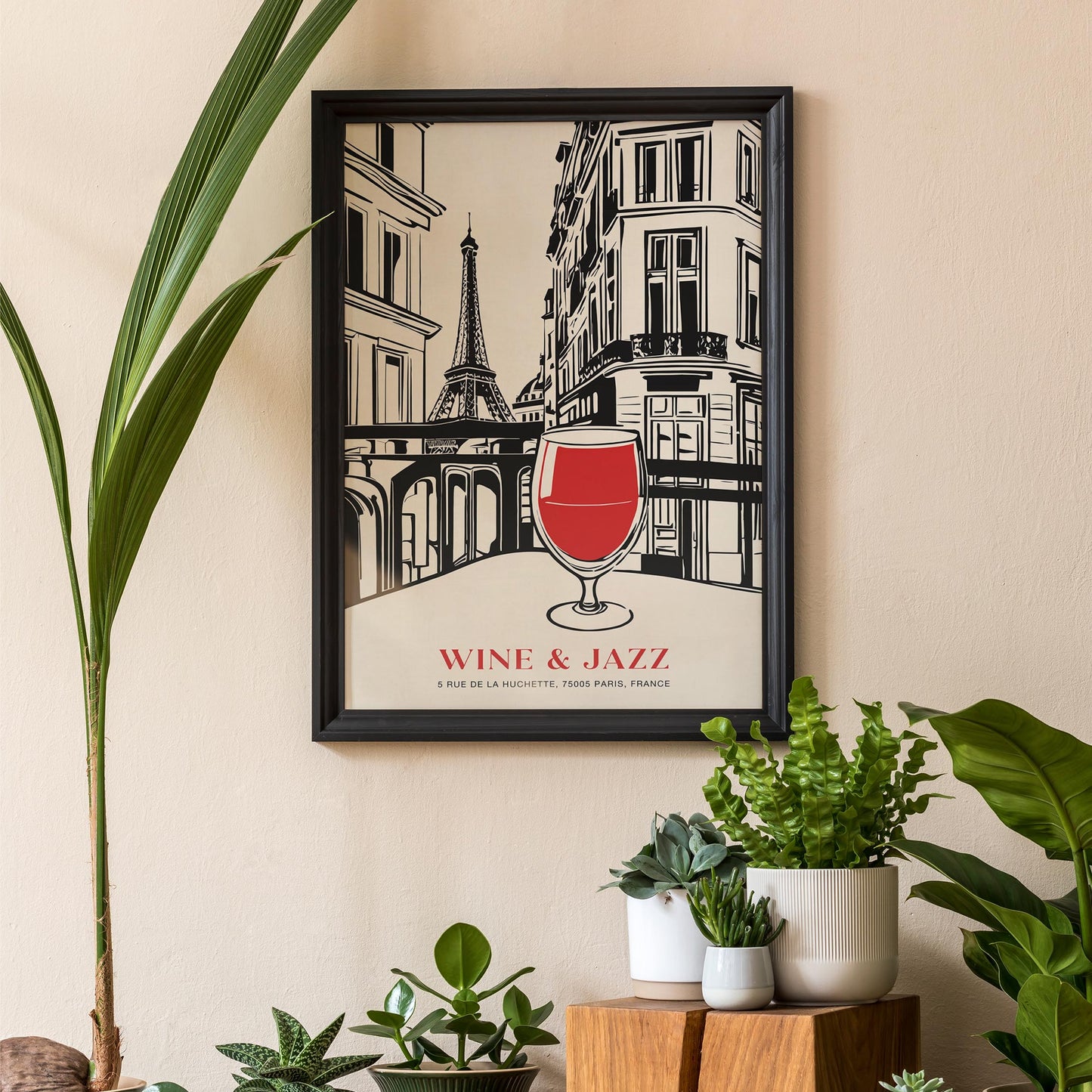 Wine & Jazz Festival in Paris Wall Art