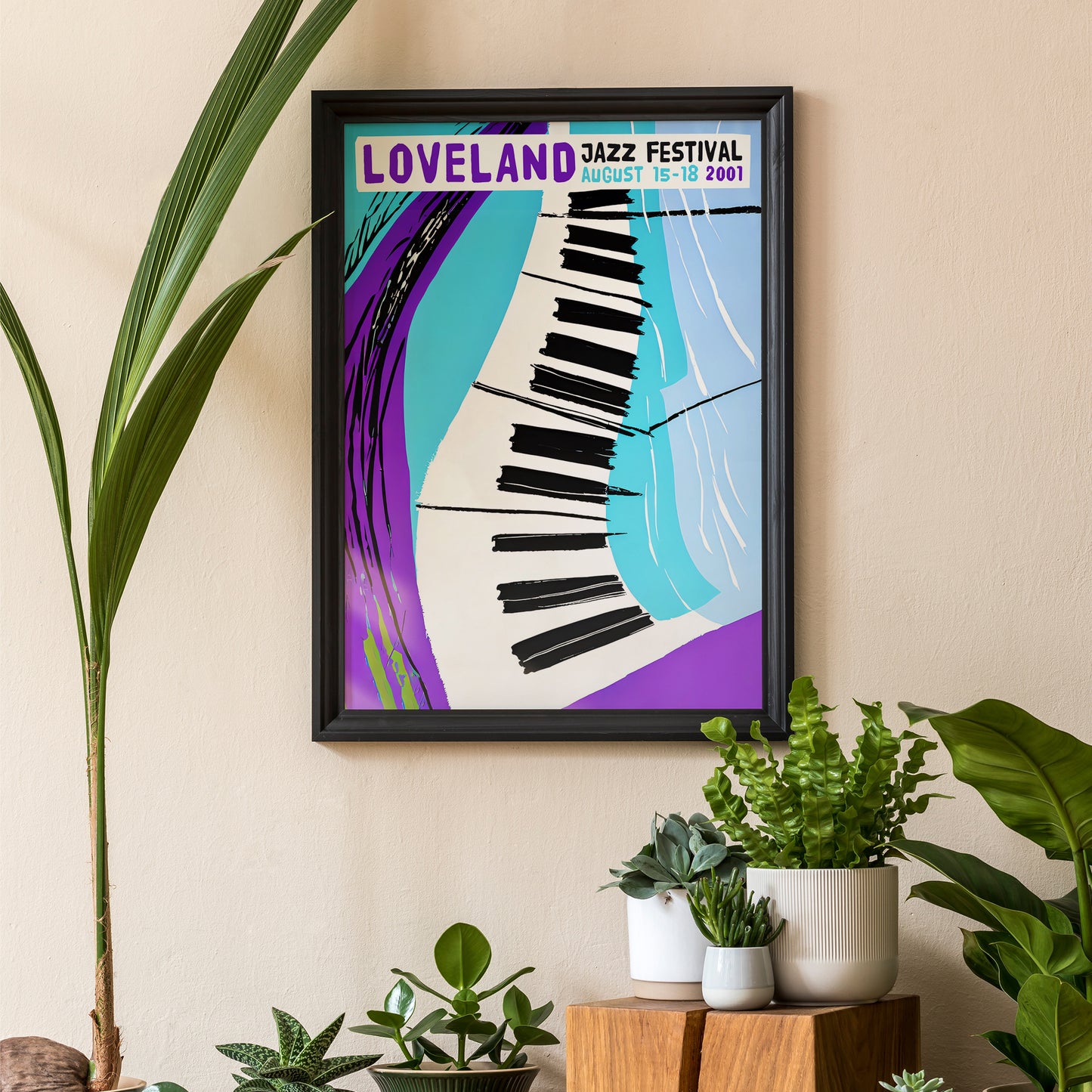 Loveland Jazz Festival 2001 Poster