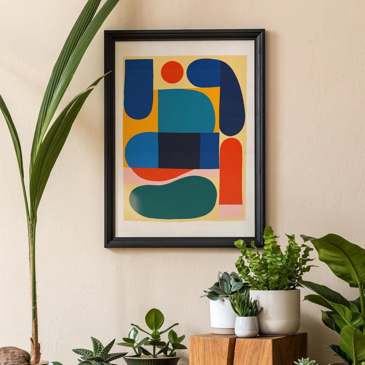 Organic Form Wall Art Print