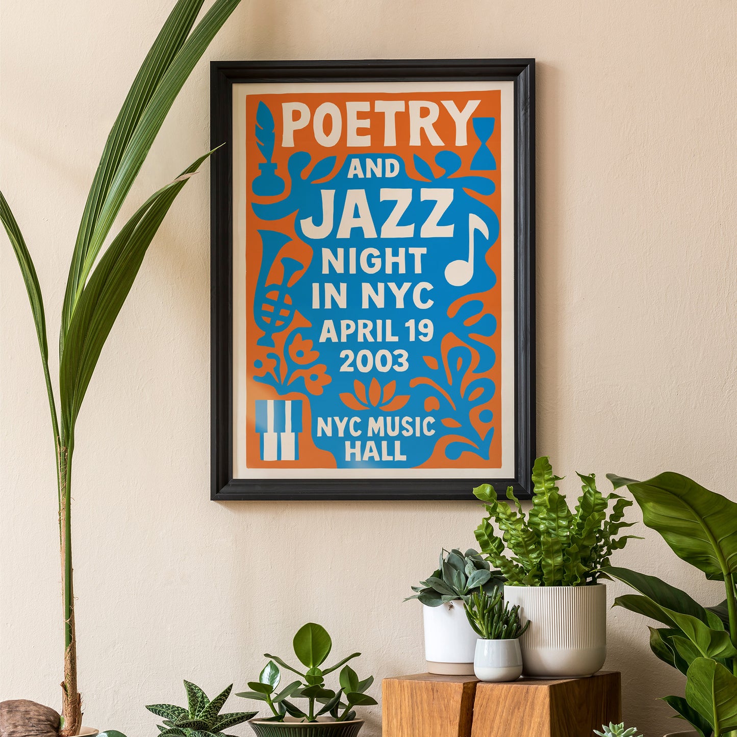 Poetry and Jazz Night NYC Poster