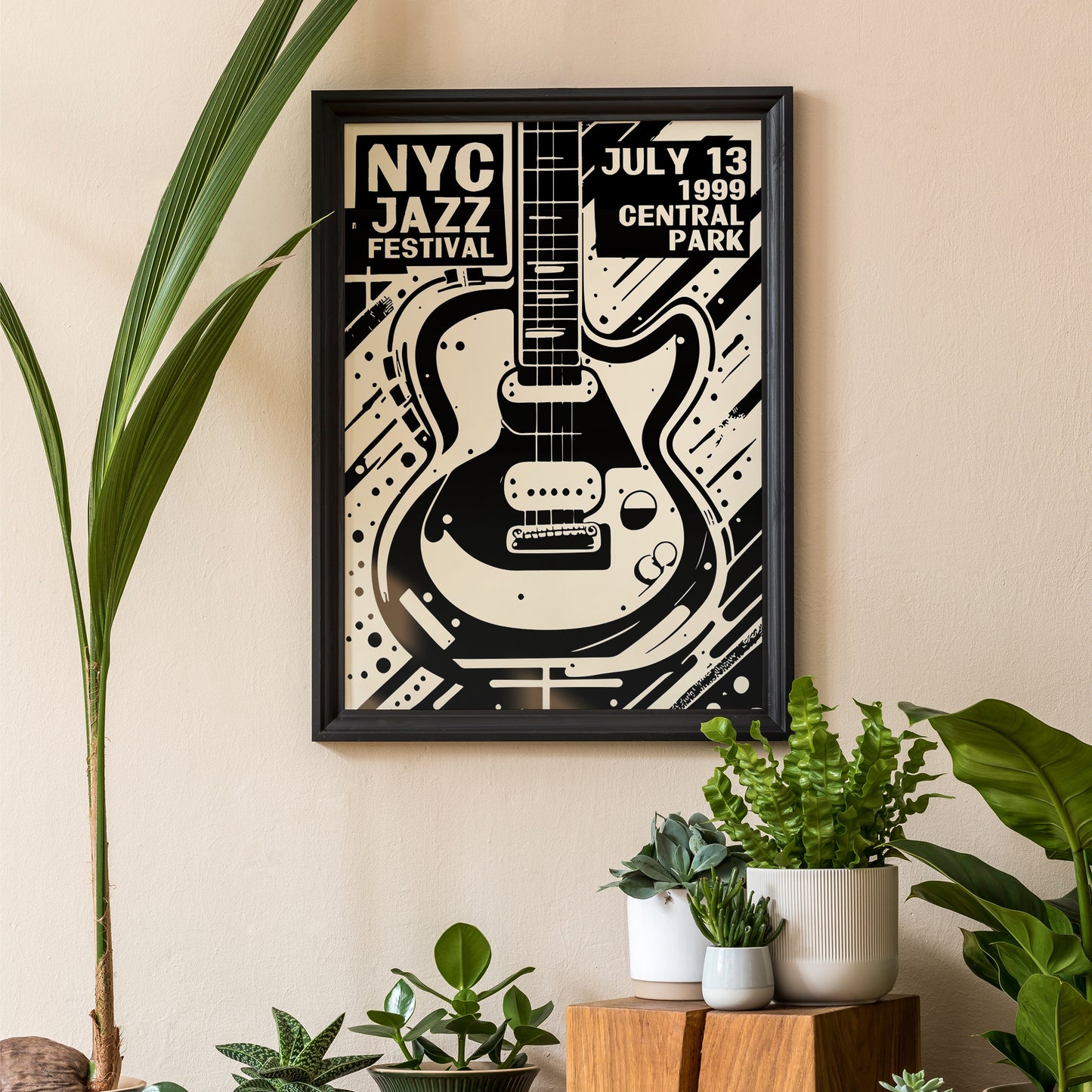 NYC Jazz Festival 1993 Retro Poster