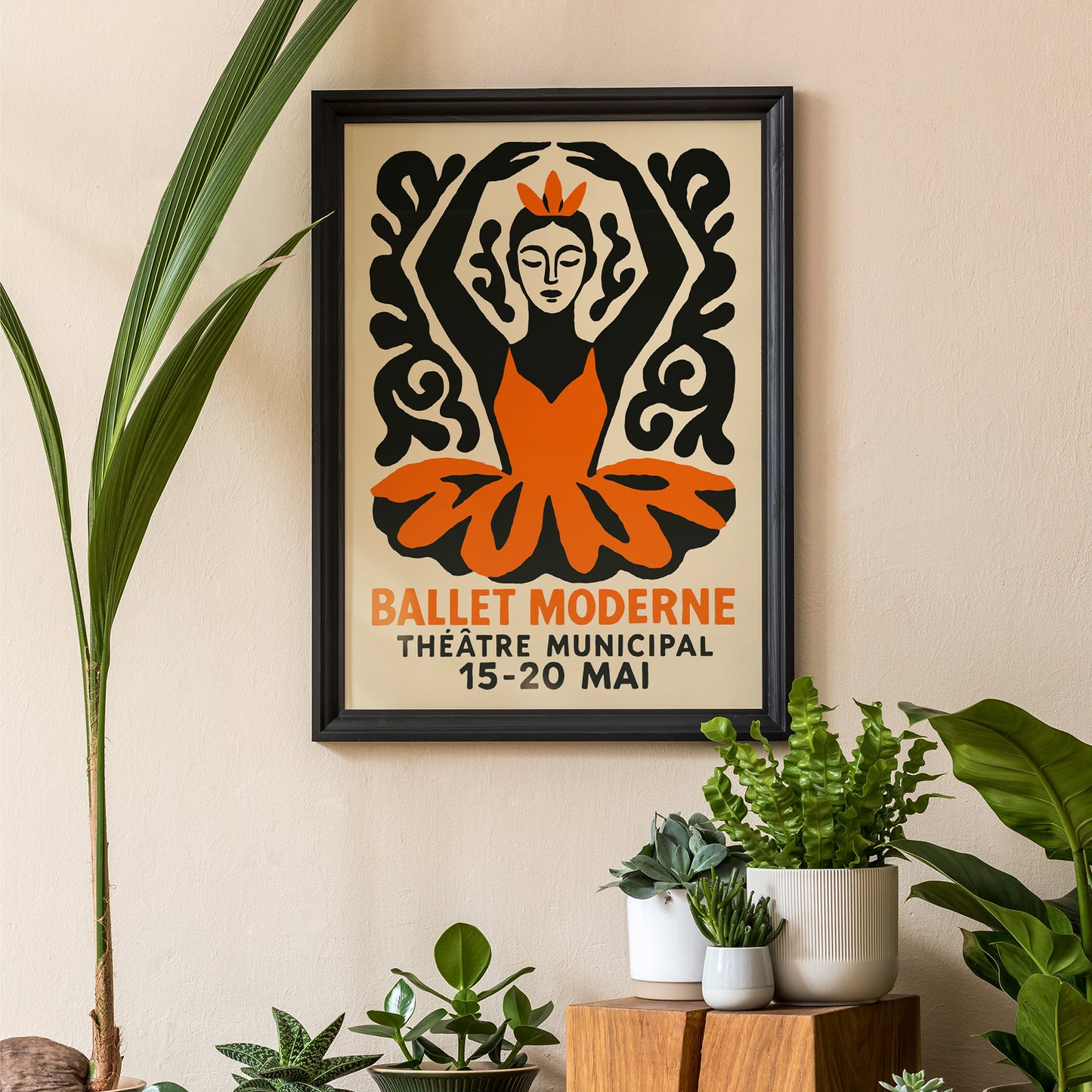 Ballet Moderne Theatre Poster