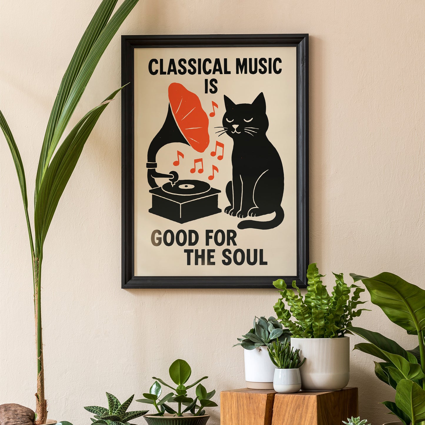 Classical Music Good for the Soul Poster