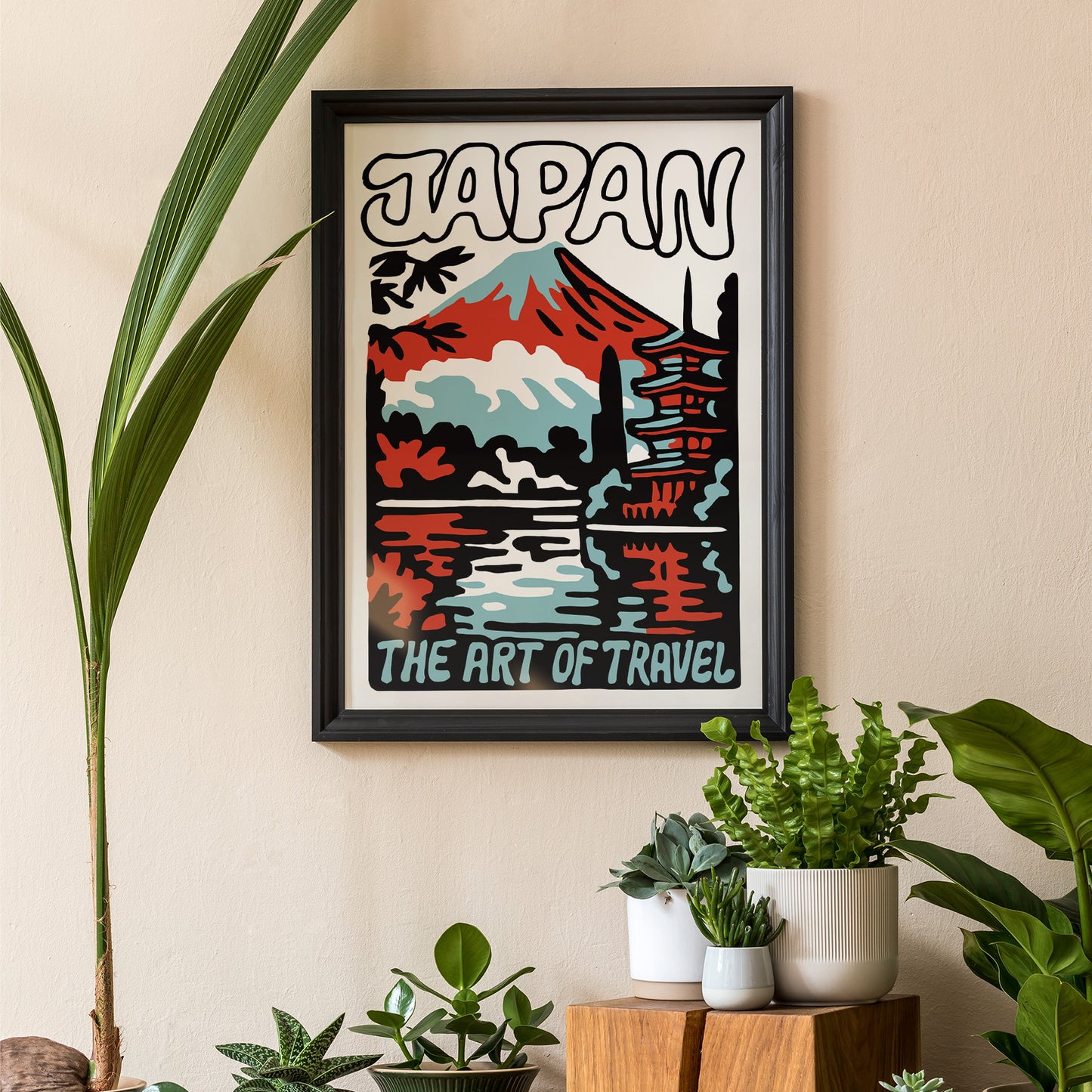 Japan The Art of Travel Poster