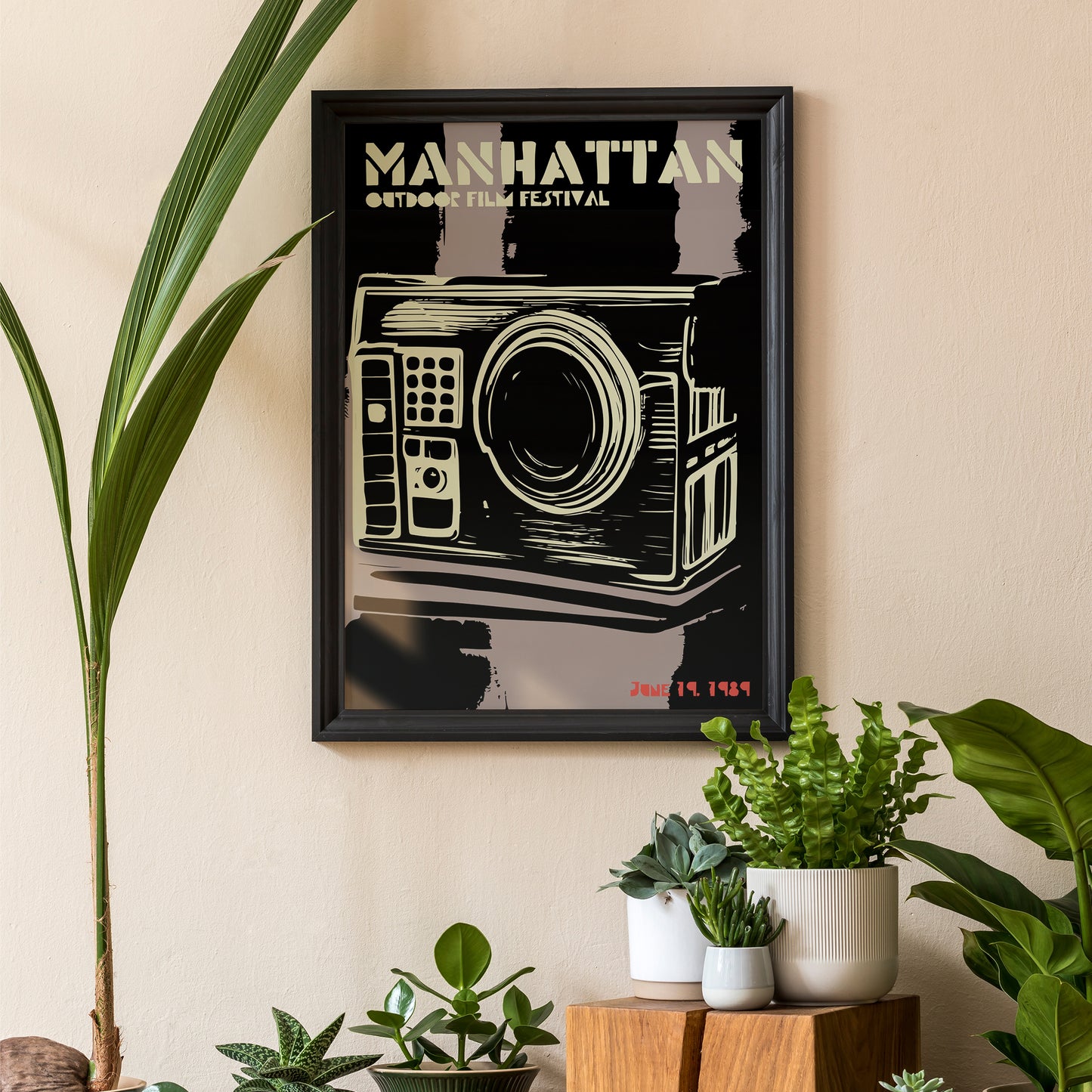 Manhattan Film Festival Vintage Poster