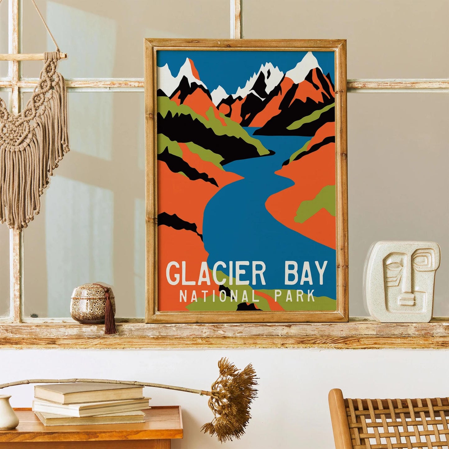 Glacier Bay Travel Poster