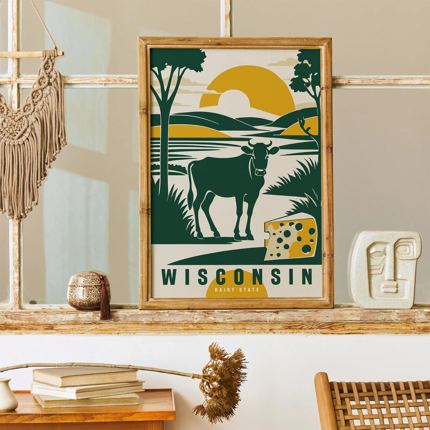 Wisconsin Dairy State Poster
