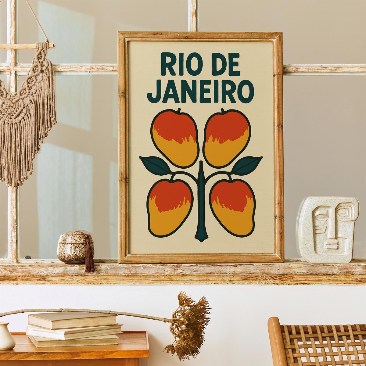 Rio Mango Bloom Poster