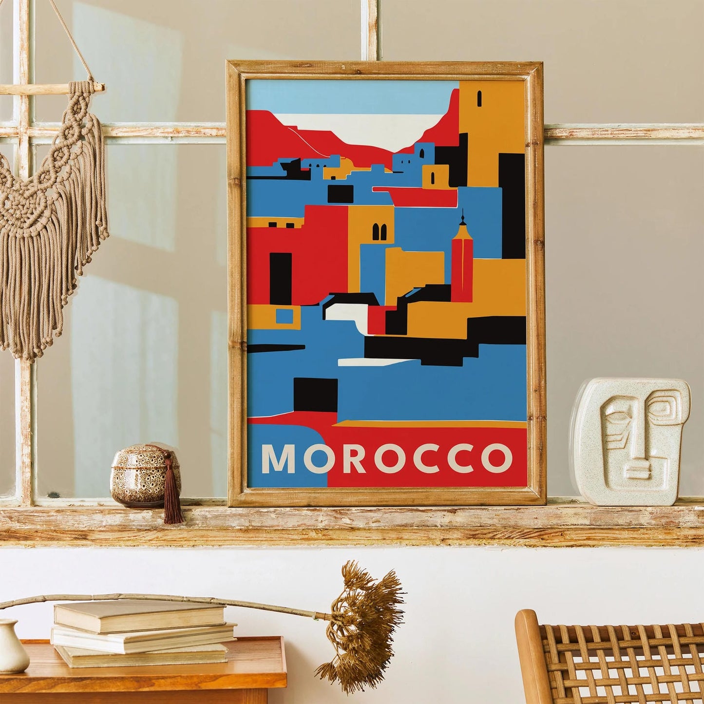 Morocco Minimalist Poster