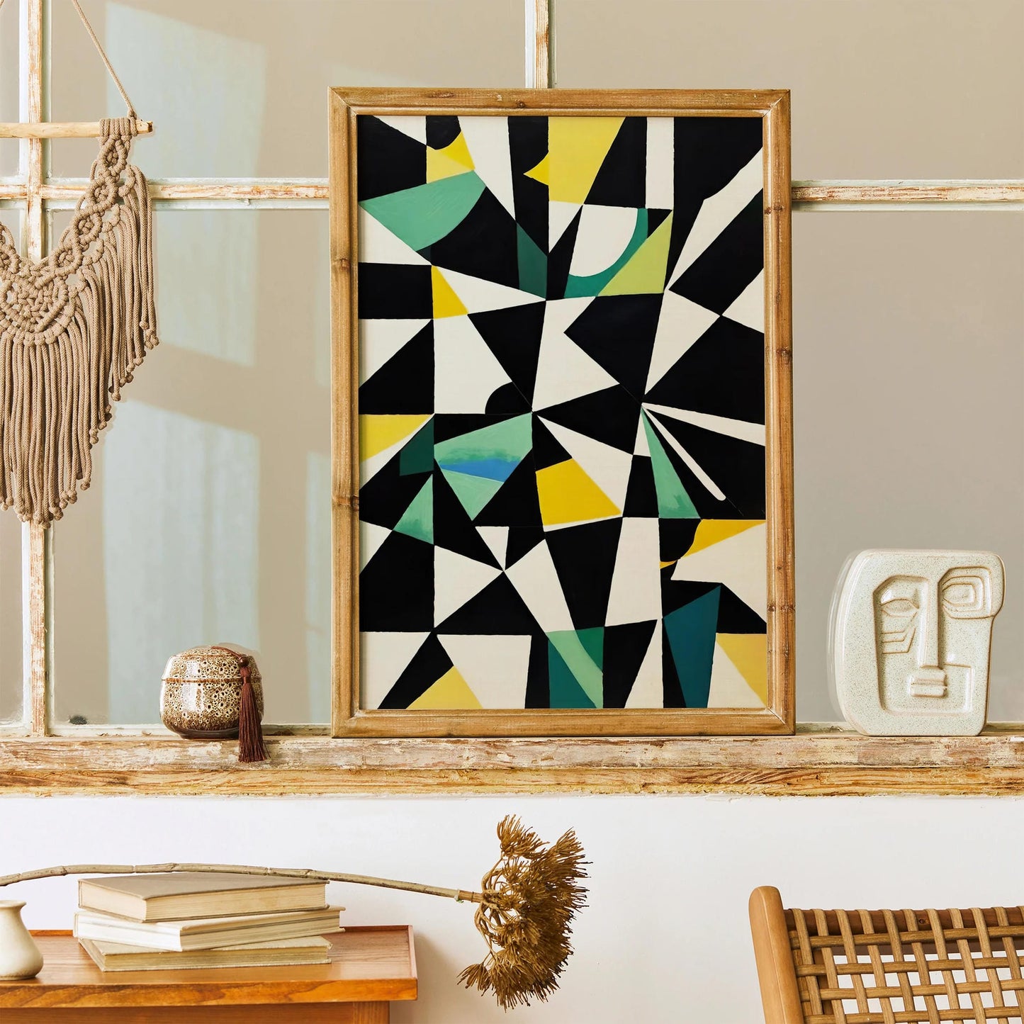 Mid-Century Modern Abstract Print