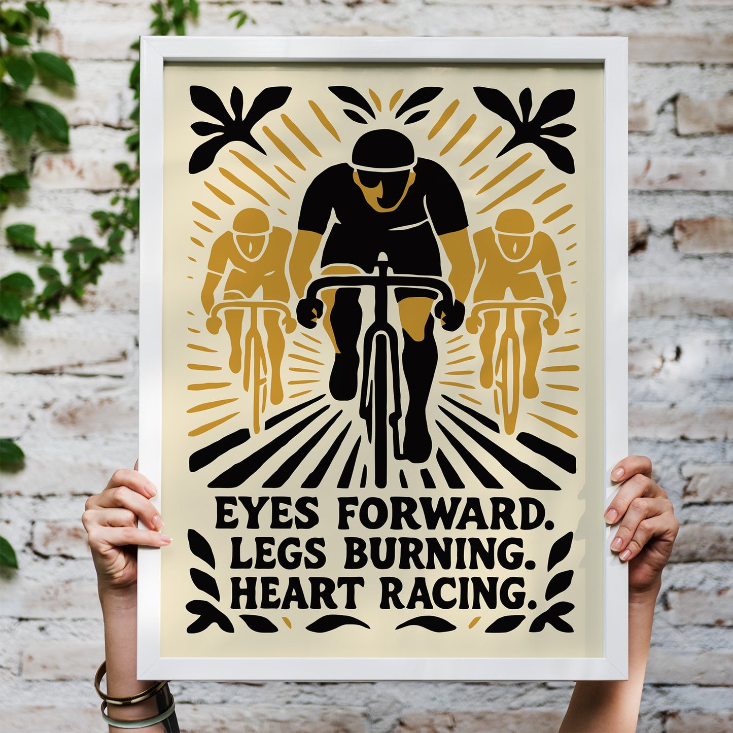 Cycling Motivation Poster