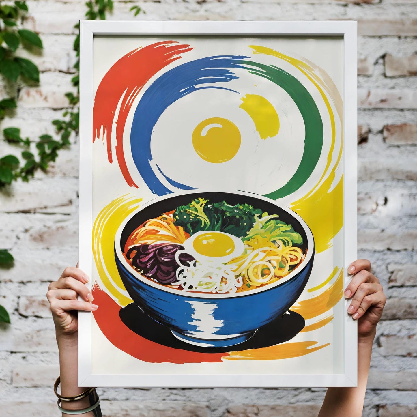 Korean Cuisine Kitchen Art Print