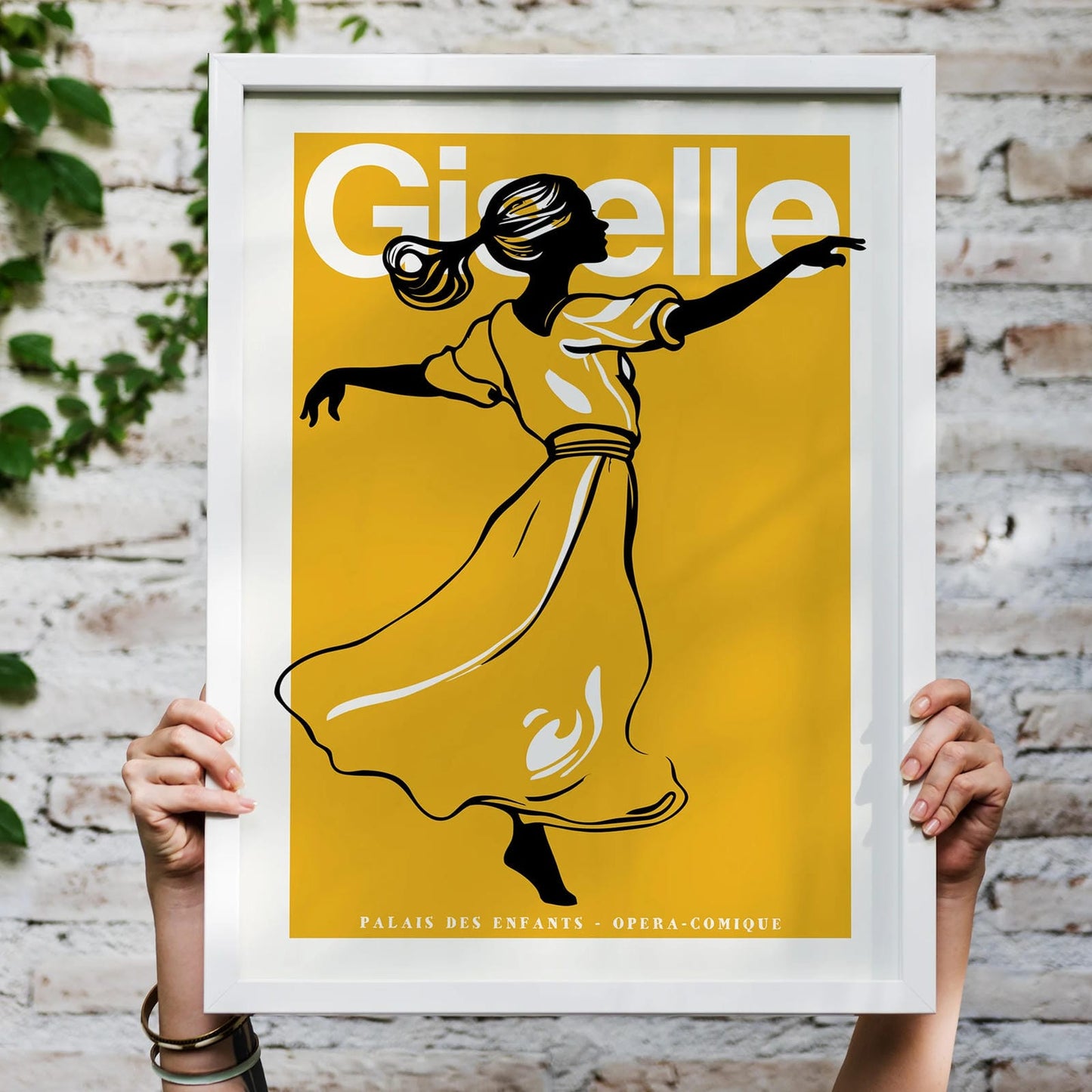 Giselle Retro Ballerina Prints