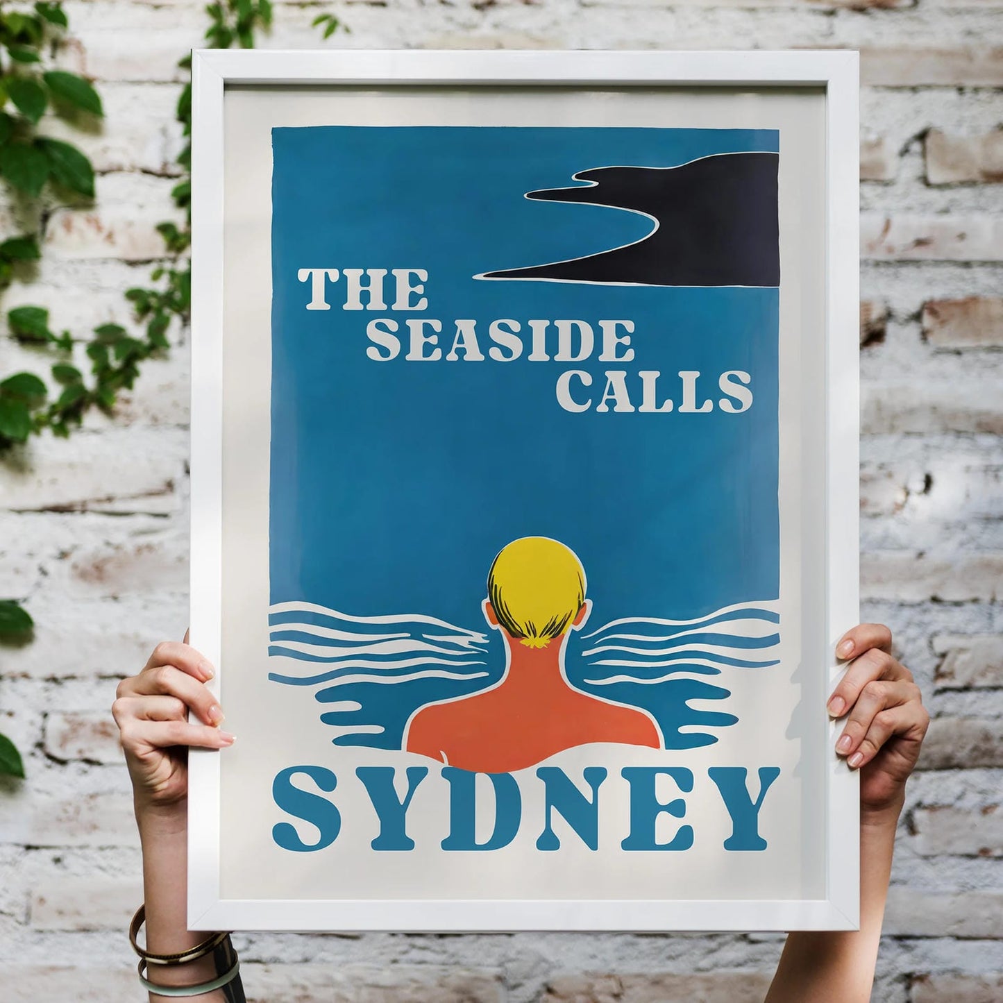 Retro Sydney Travel Poster
