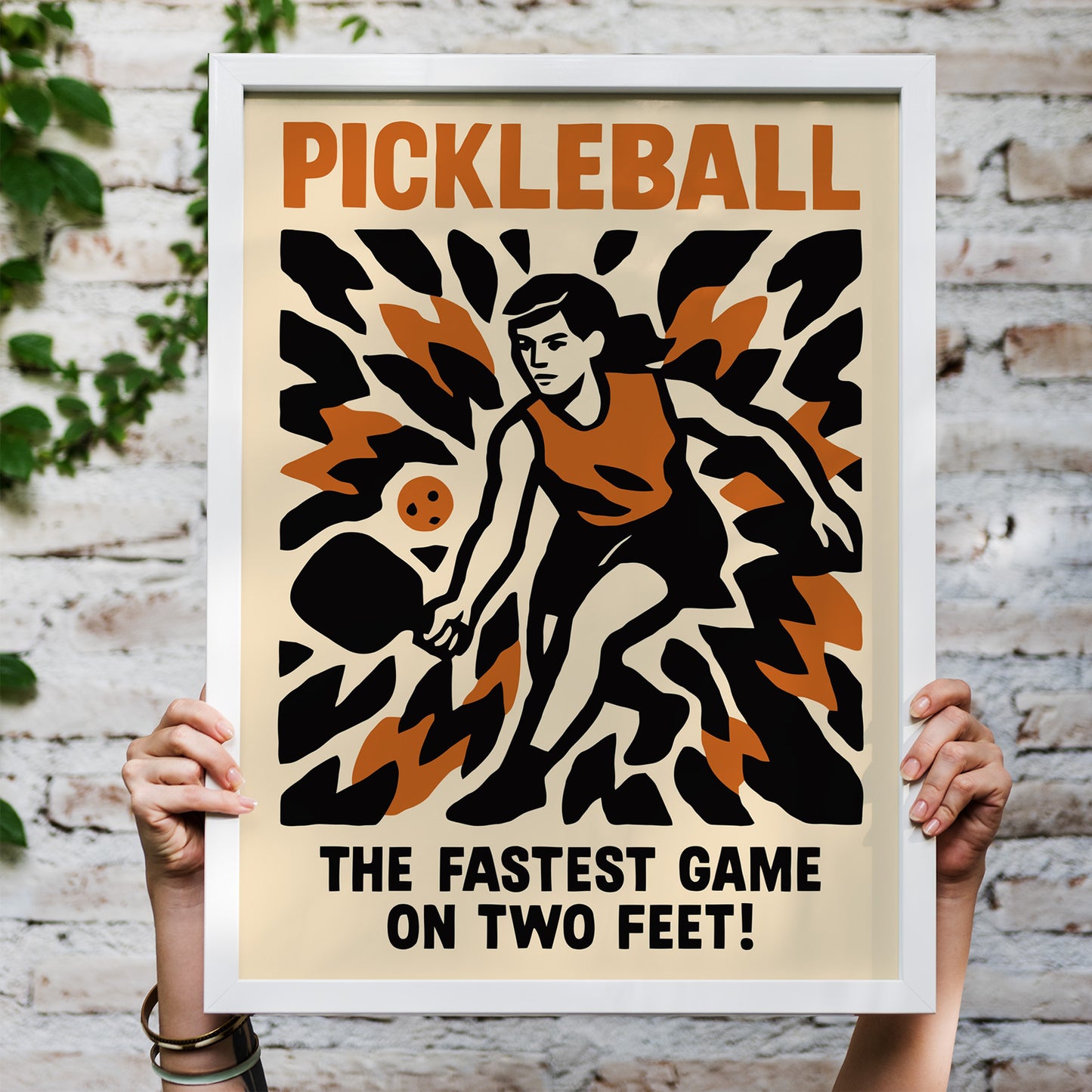 Pickleball The Fastest Game Poster