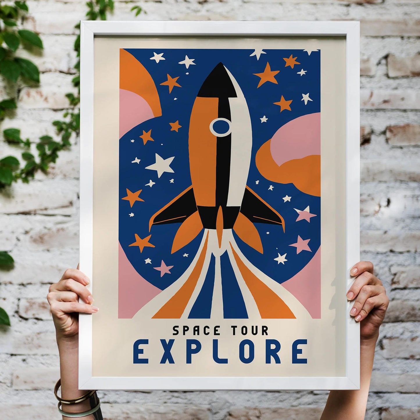 Explore, Space Tour Poster