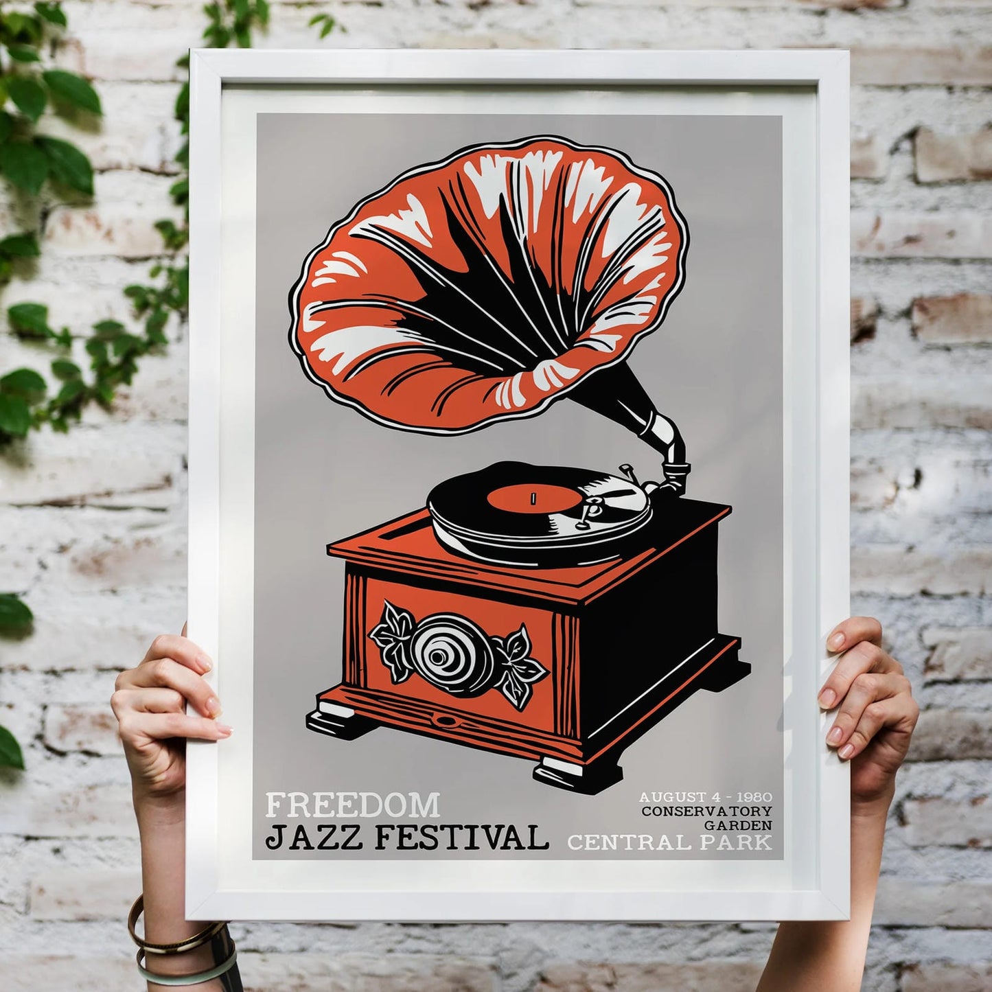 Freedom Jazz Festival 1980 Poster