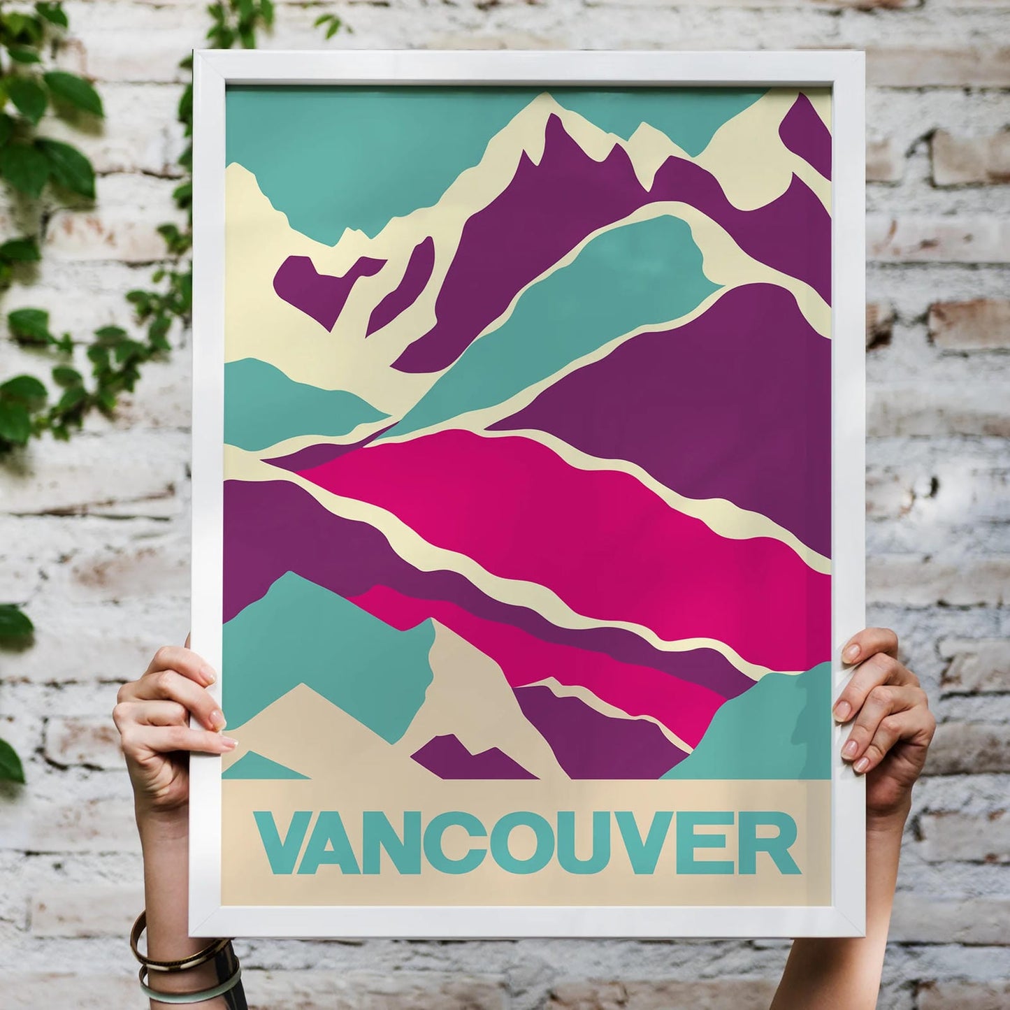 Vancouver - Mountains Poster