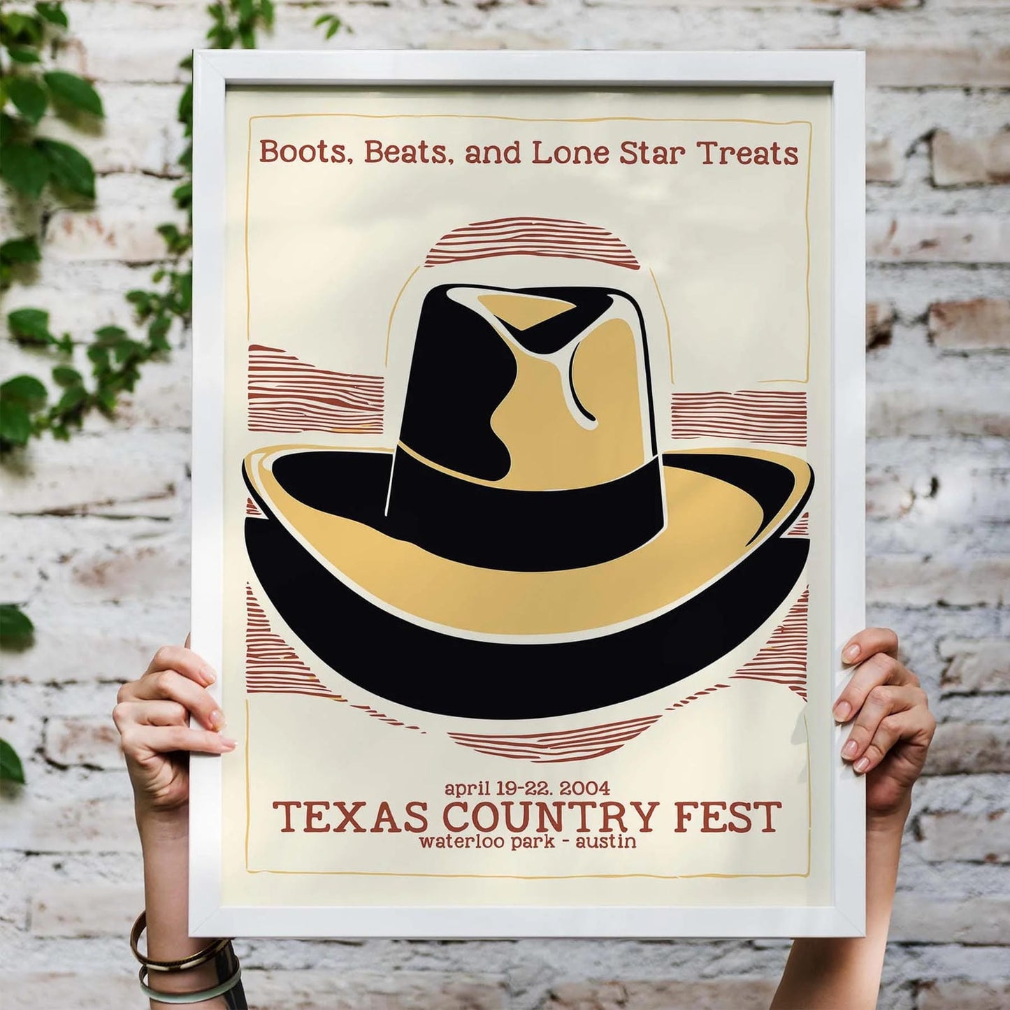 Texas Country Fest Poster Print
