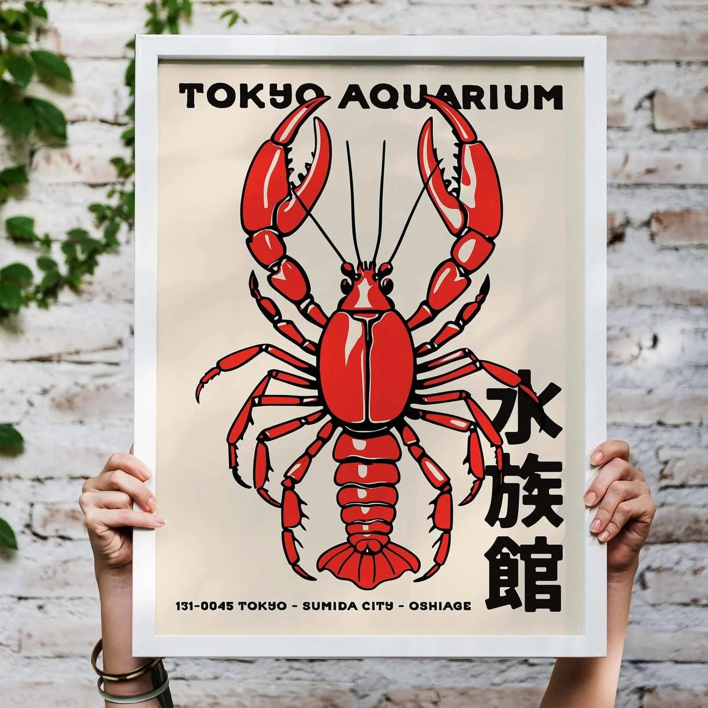 Tokyo Lobster Poster Print