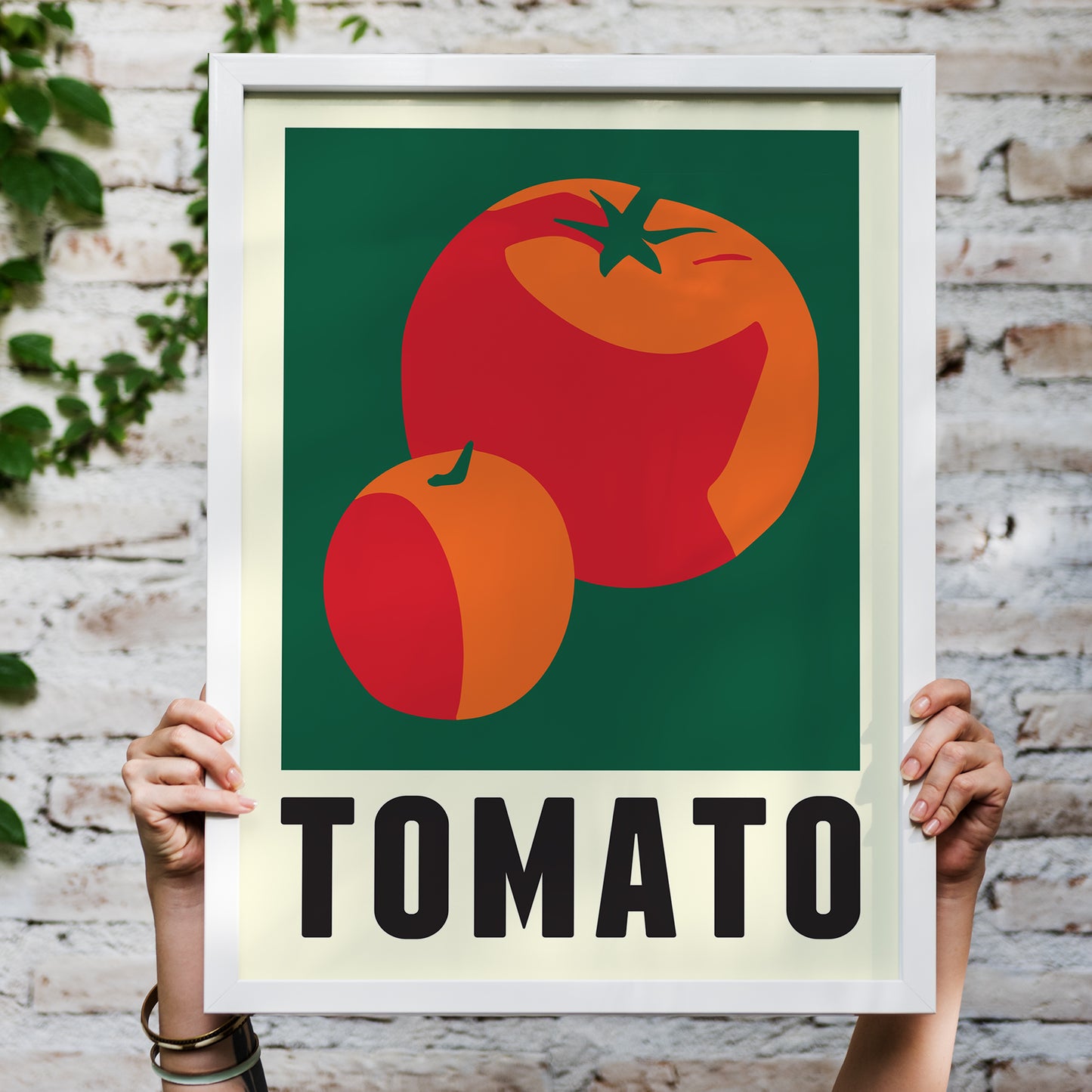 Minimalist Tomato Poster