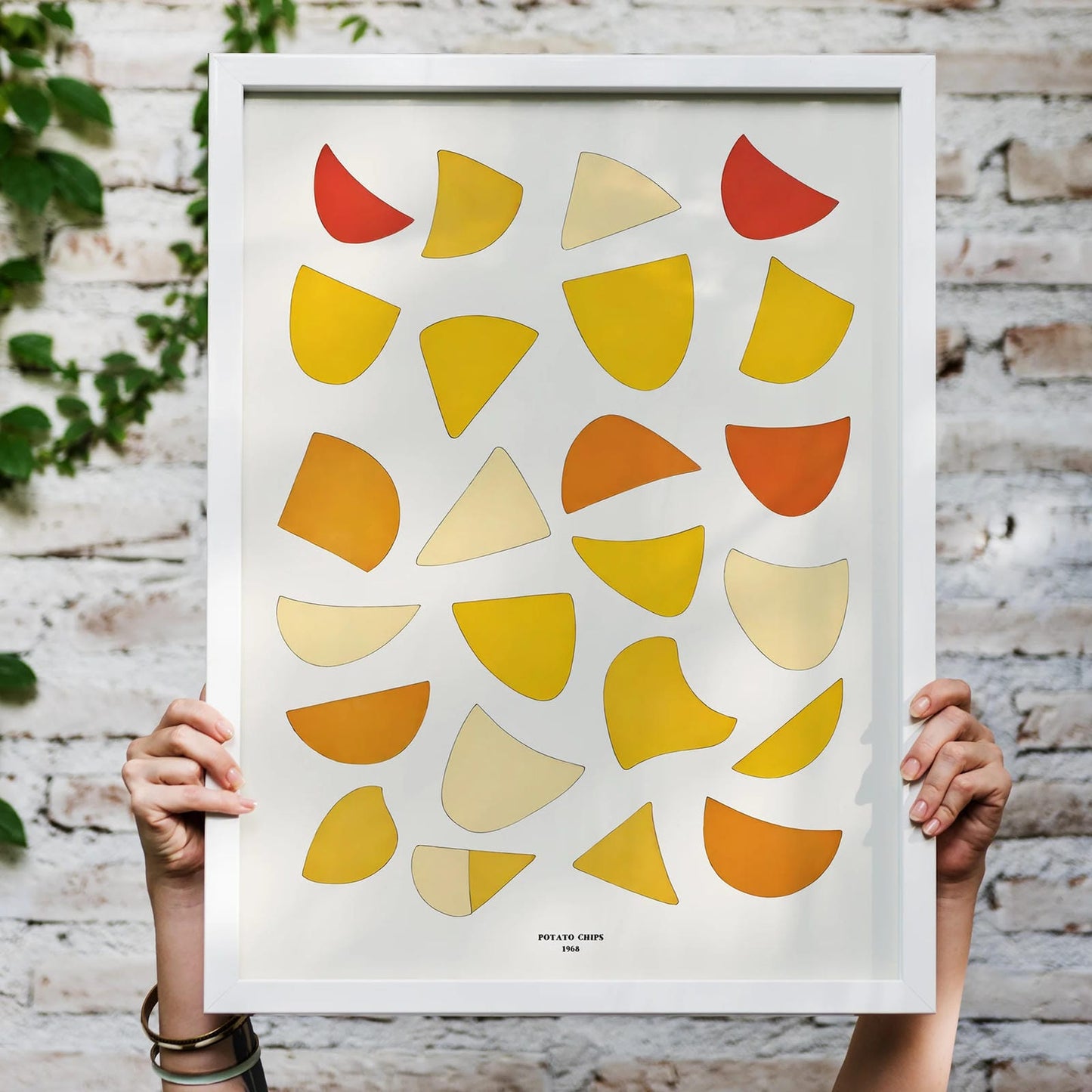 Potato Chips 1968 Pop-Art Poster