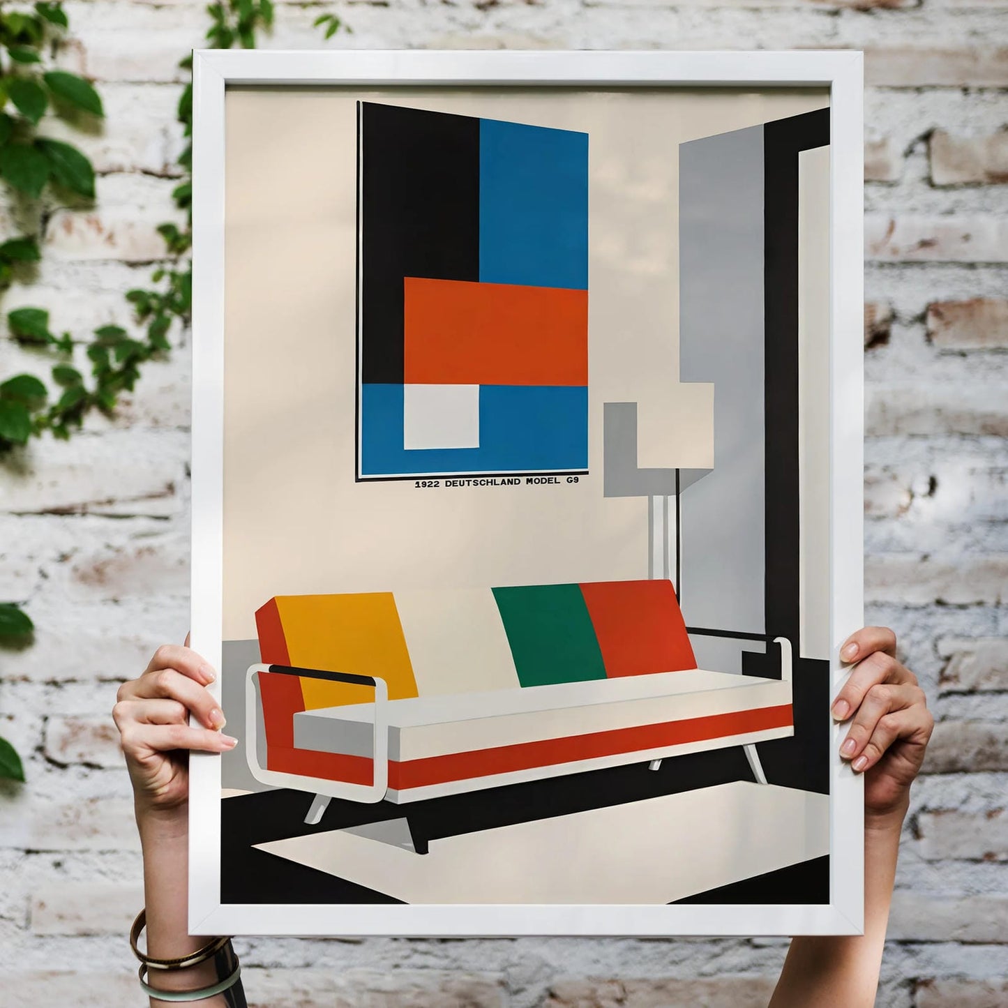 Bauhaus Architecture Art Poster