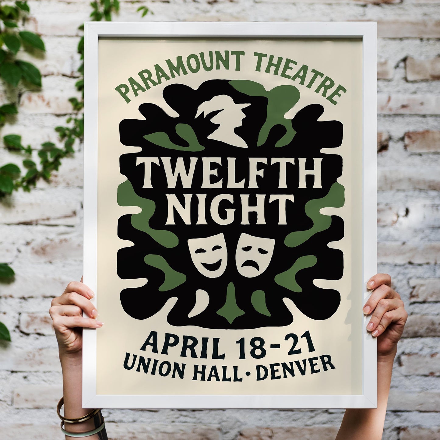 Twelfth Night Theatre Poster