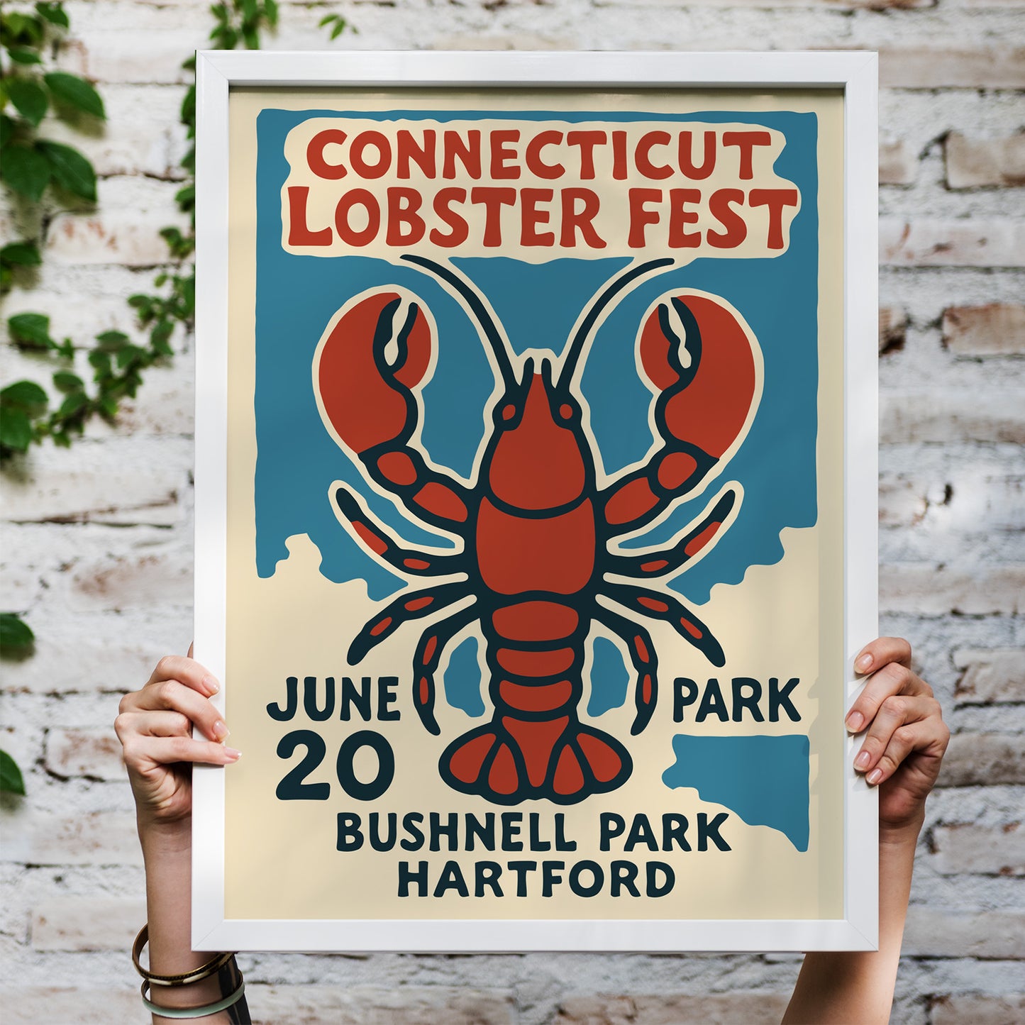 Connecticut Lobster Fest Poster