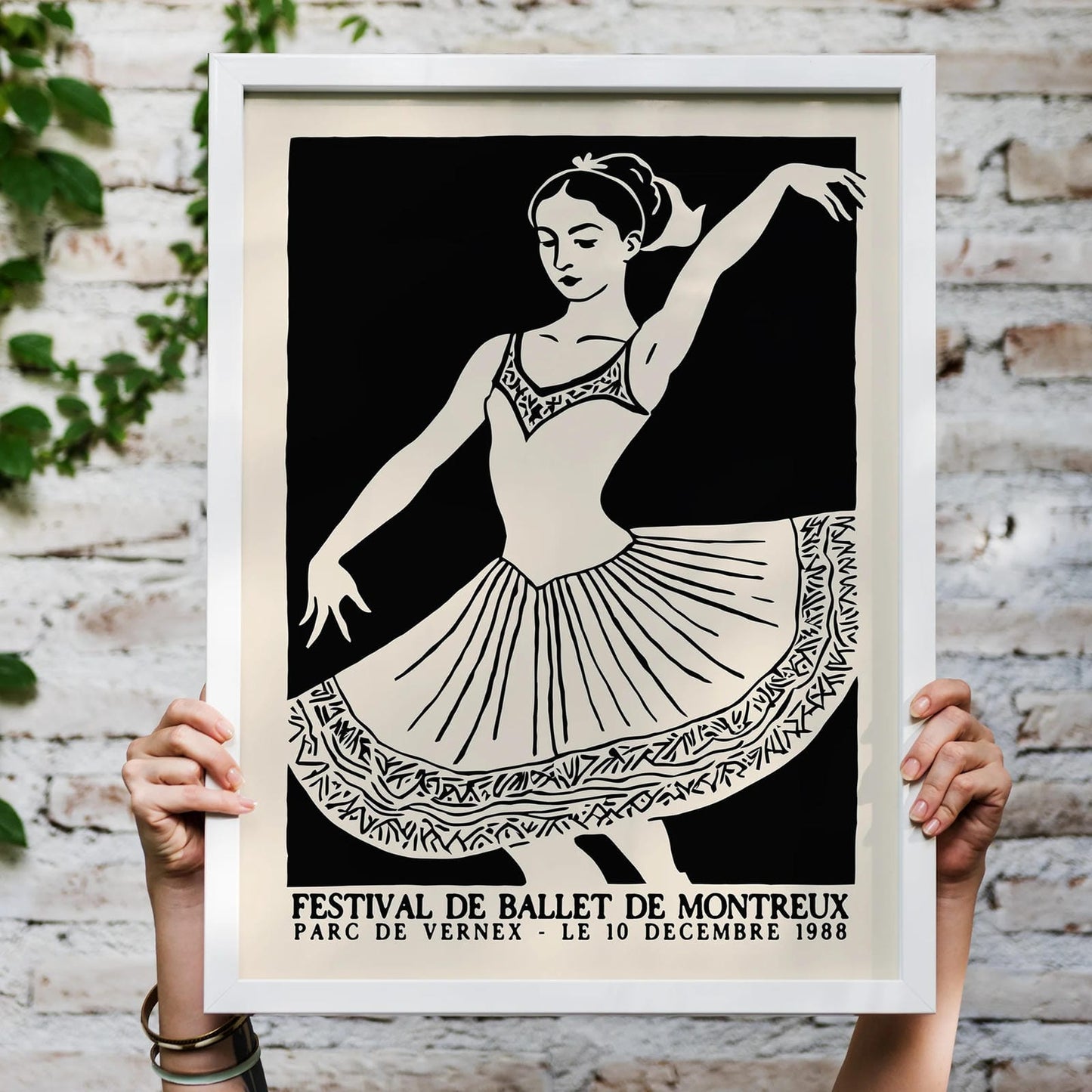 French Ballet Wall Art Poster