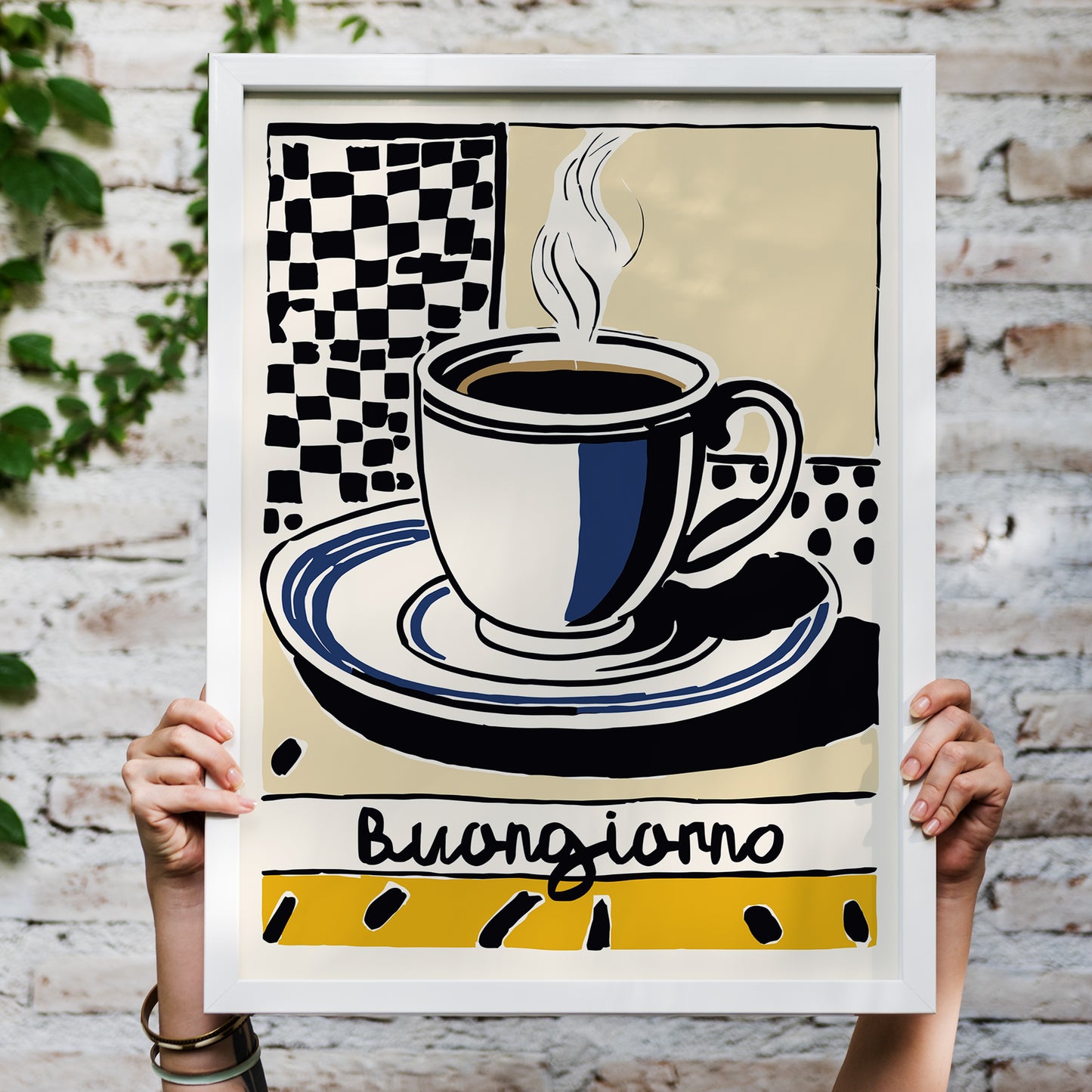 Buongiorno Coffee Poster
