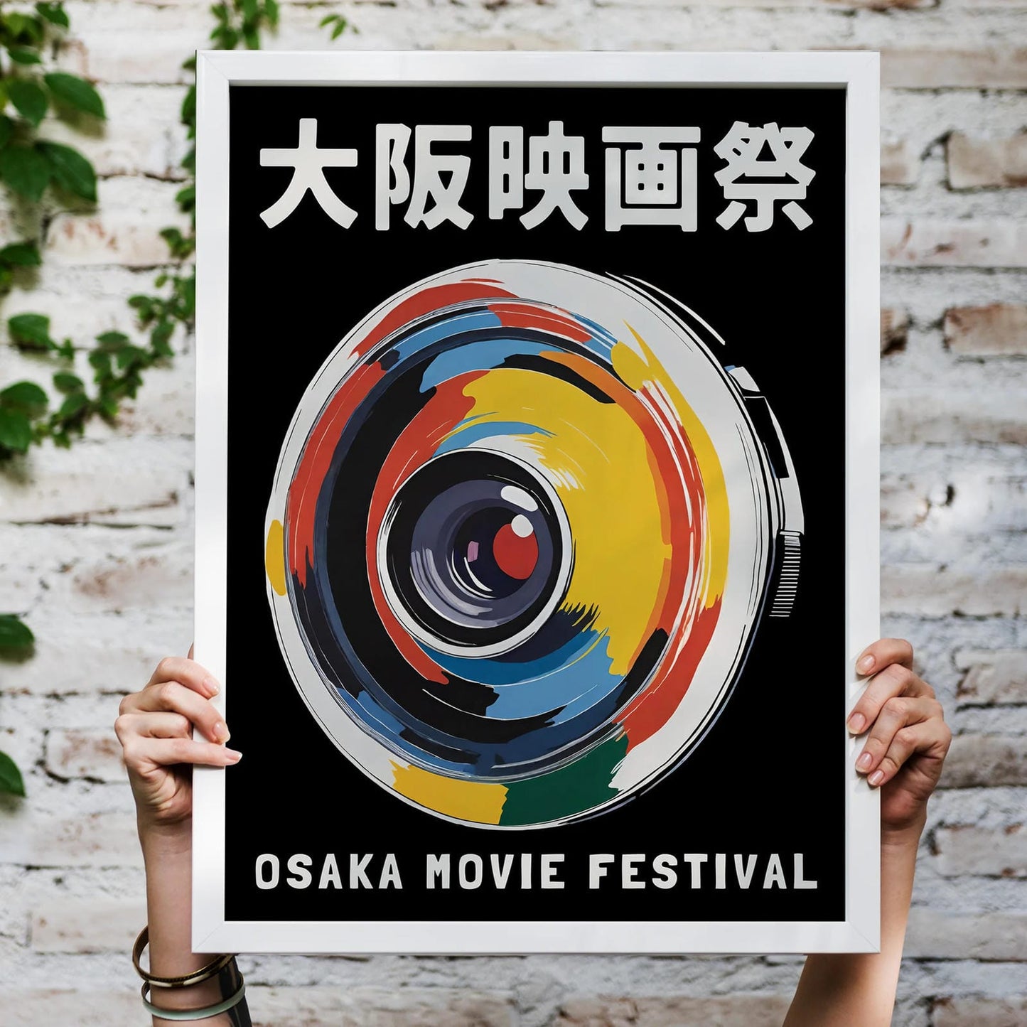 Osaka Movie Festival Japanese Poster