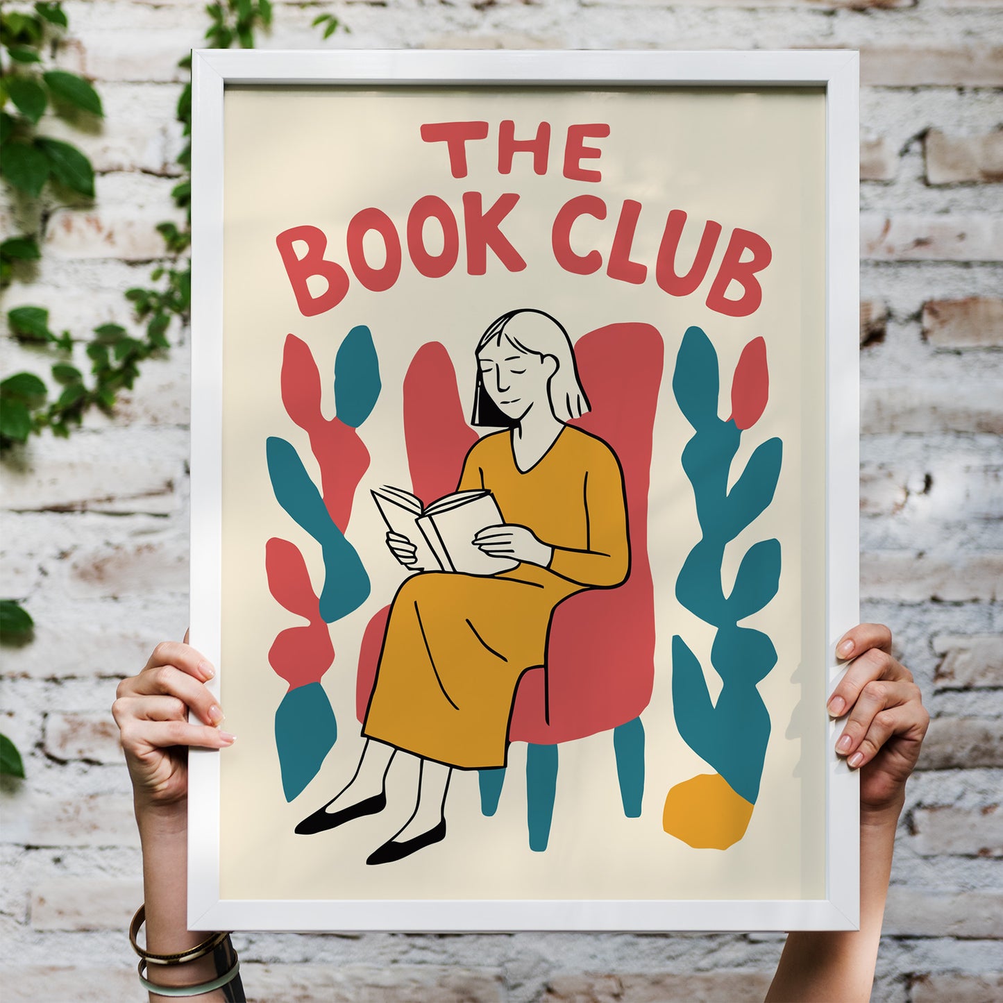 The Book Club Reading Poster