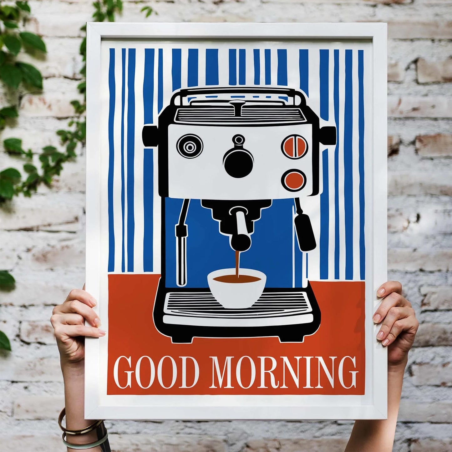 Good Morning Coffee Poster