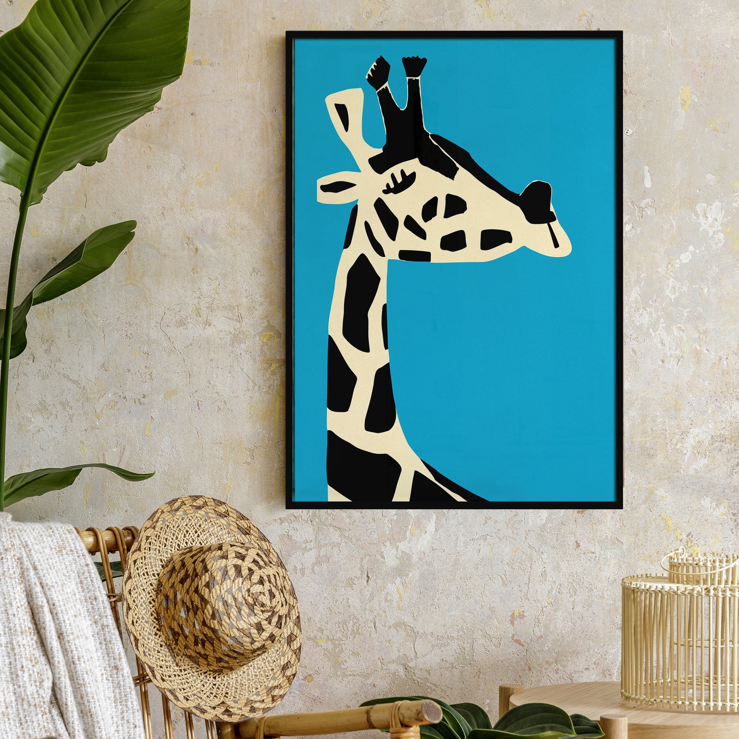 Cute Baby Giraffe Poster