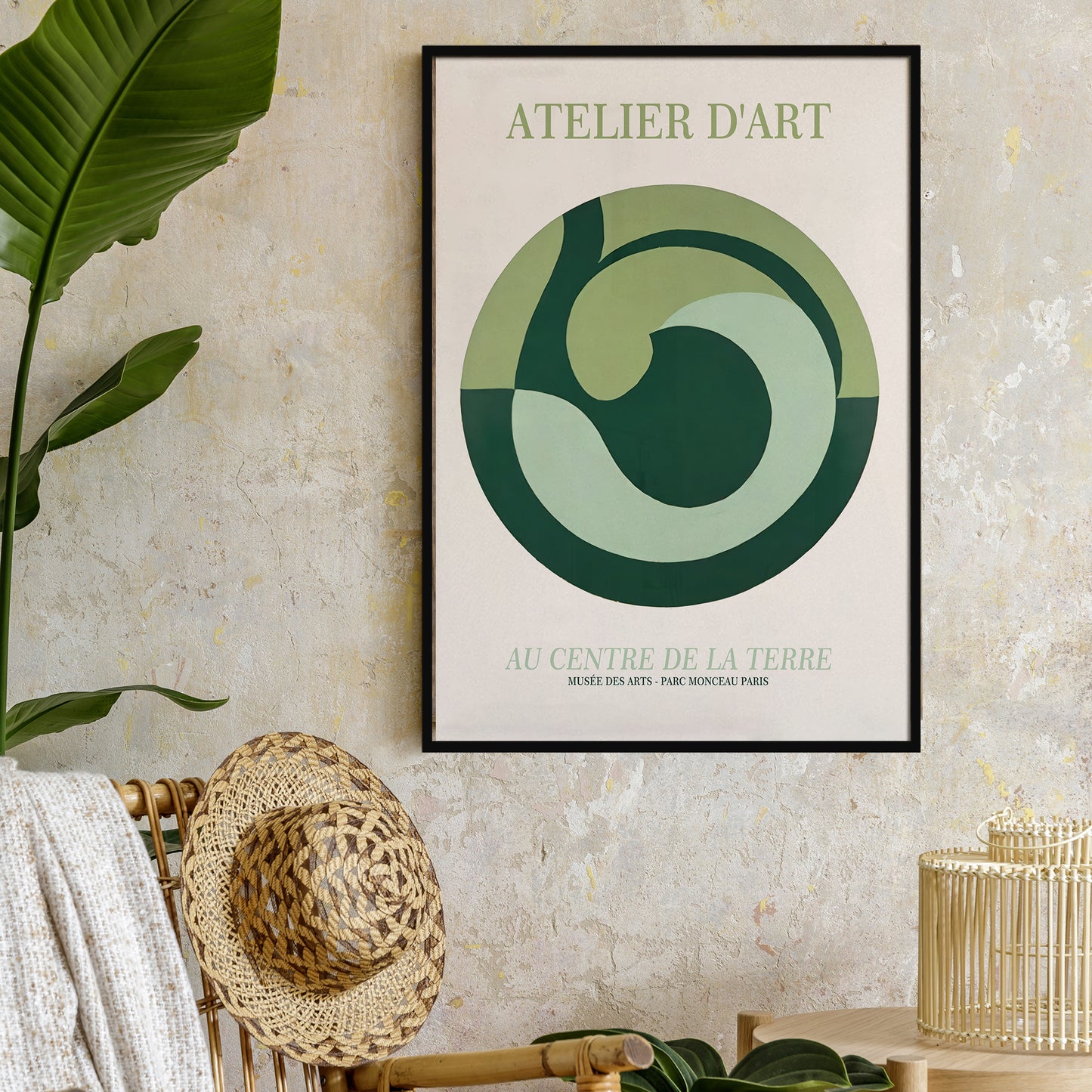 French Art Exhibition Poster